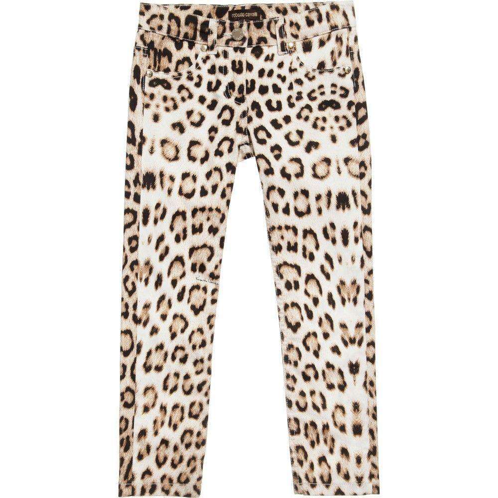ROBERTO CAVALLI BABY LEOPARD JEANS 24 MONTHS - Image 5
