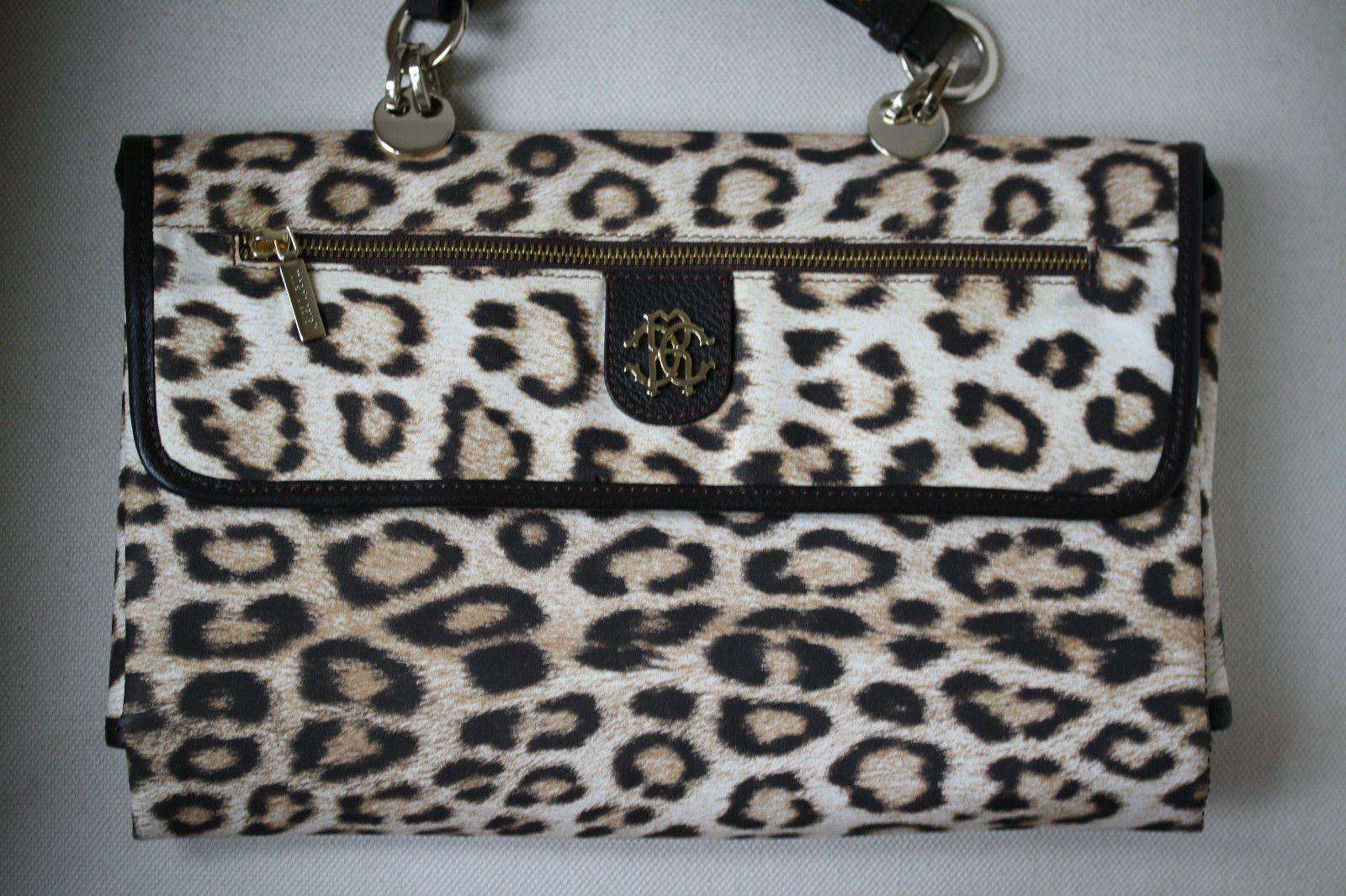 ROBERTO CAVALLI BABY LEOPARD PRINT TRAVEL CHANGING MAT BAG - Image 5