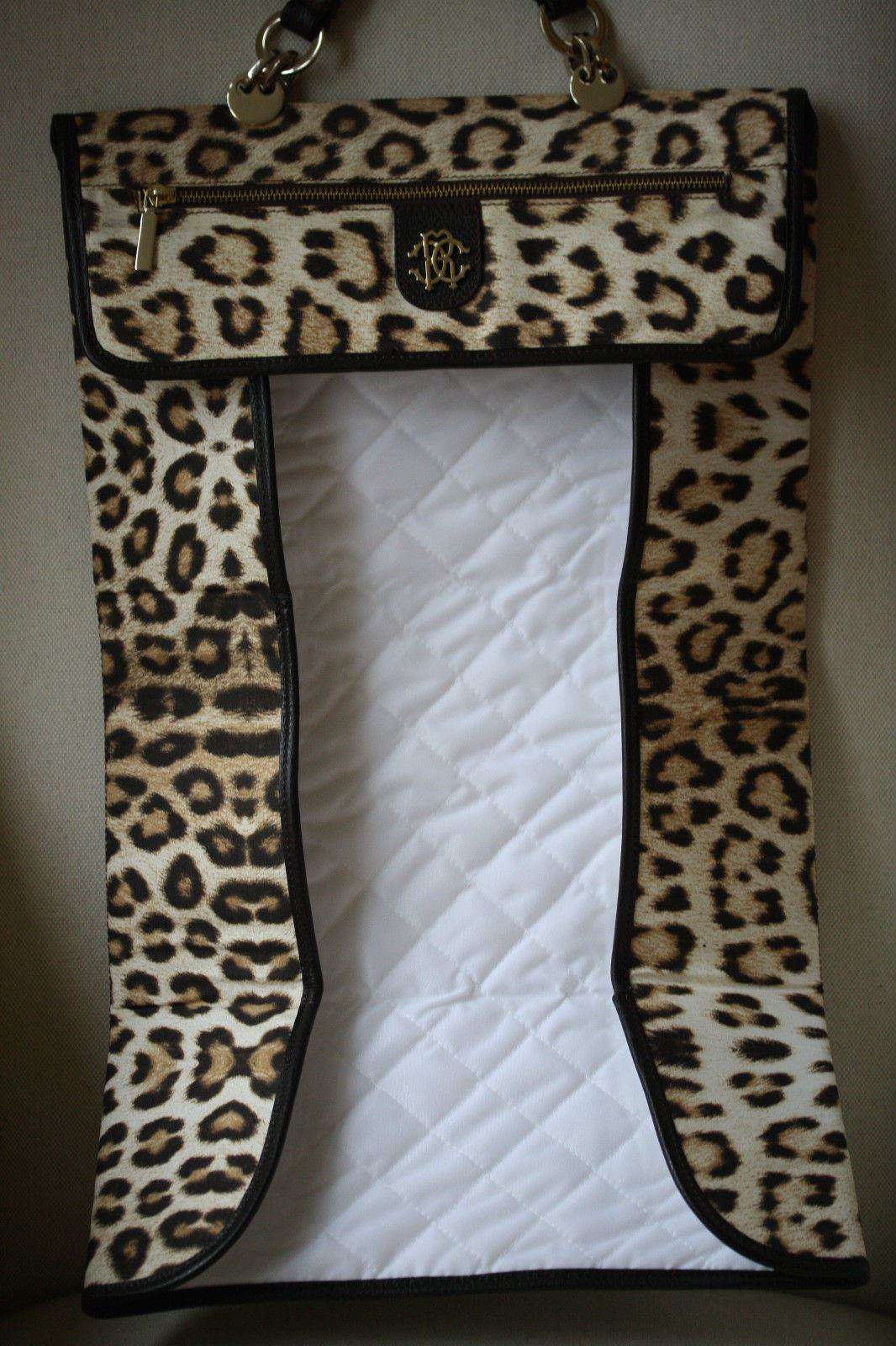 ROBERTO CAVALLI BABY LEOPARD PRINT TRAVEL CHANGING MAT BAG - Image 8