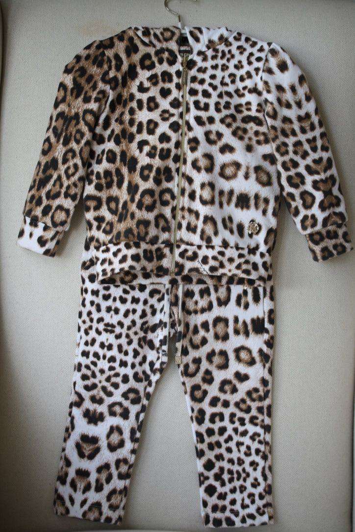 ROBERTO CAVALLI BABY LEOPARD TRACKSUIT 2 YEARS - Image 3