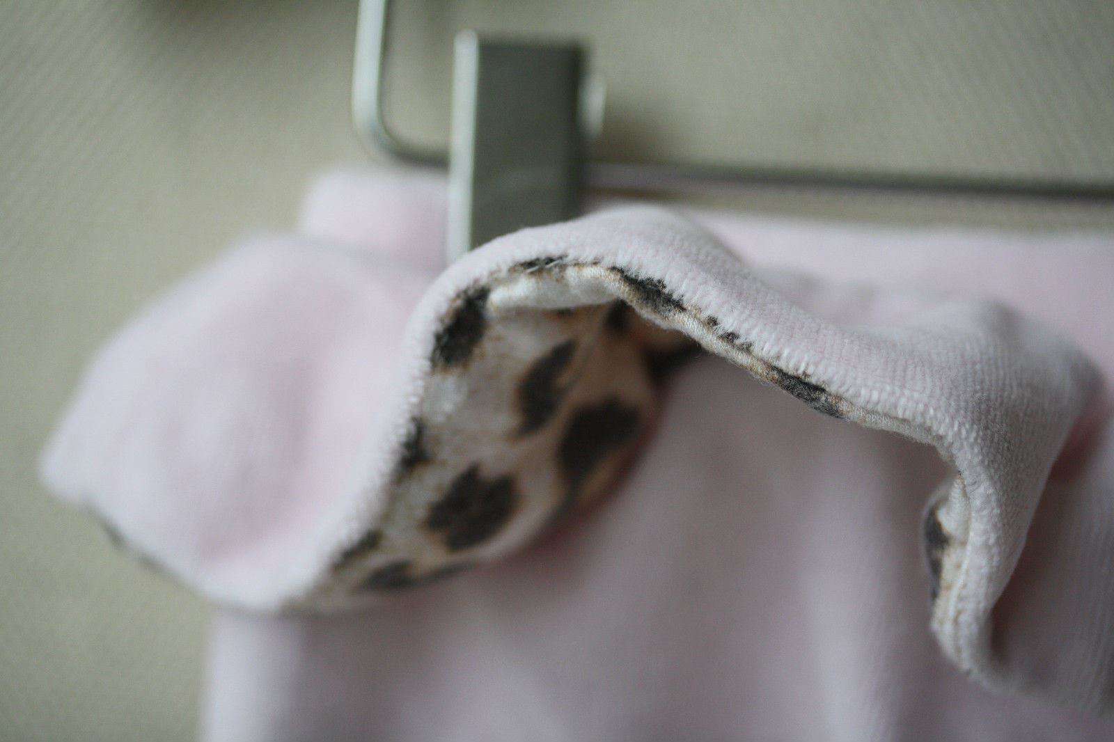 ROBERTO CAVALLI BABY PINK VELOUR TROUSERS 9 MONTHS - Image 2