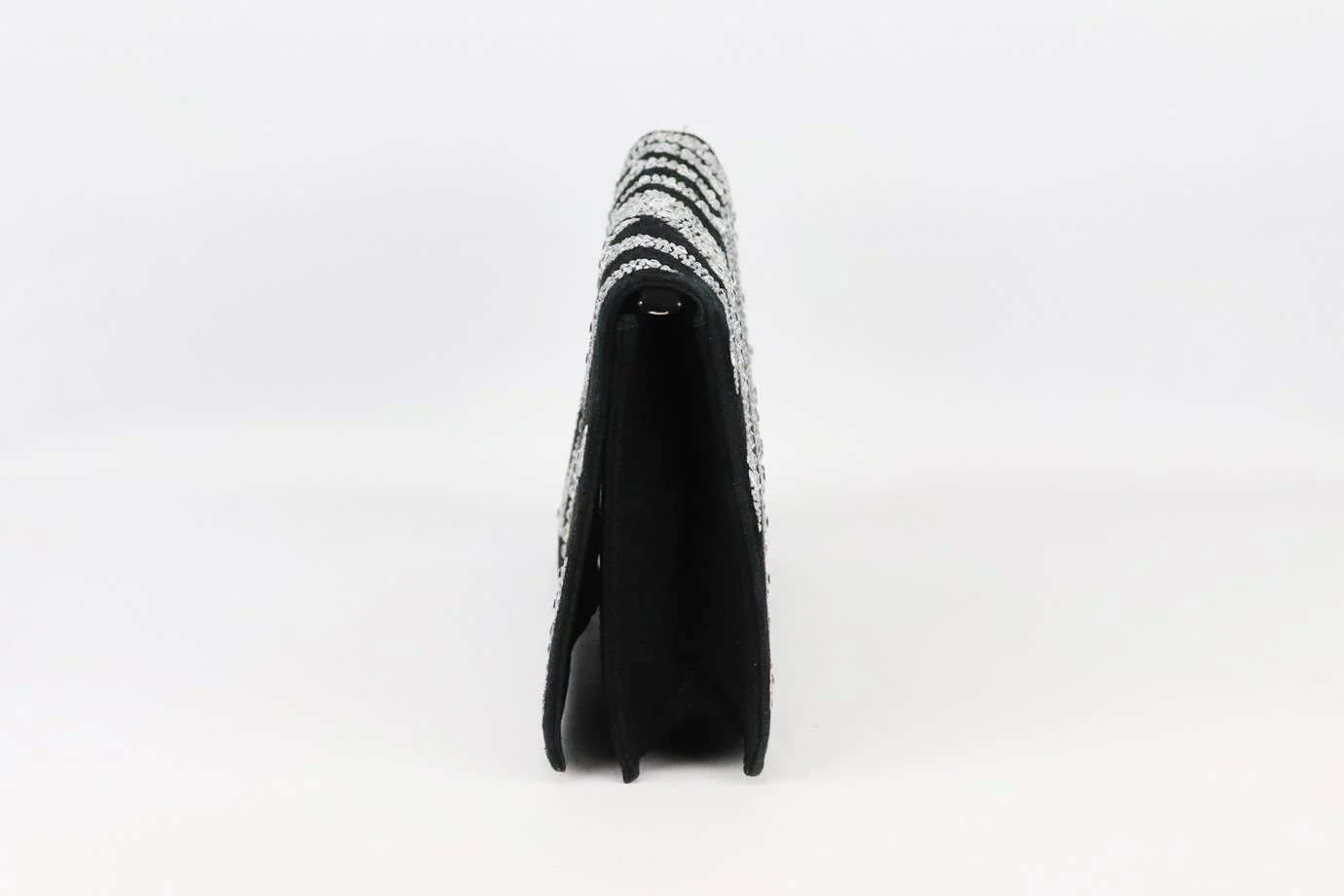 ROBERTO CAVALLI EMBELLISHED SUEDE CLUTCH - Image 5