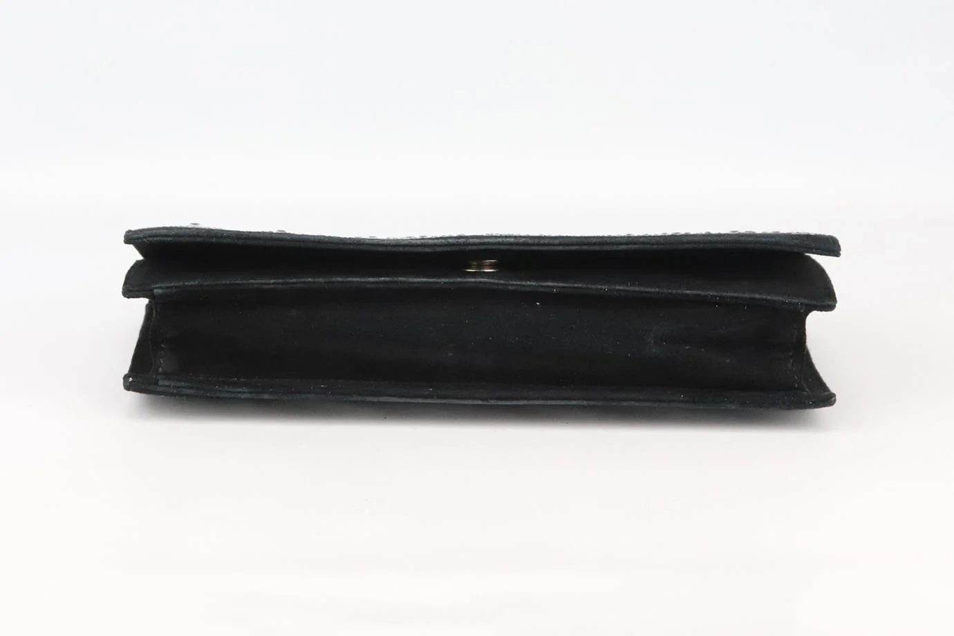 ROBERTO CAVALLI EMBELLISHED SUEDE CLUTCH - Image 6