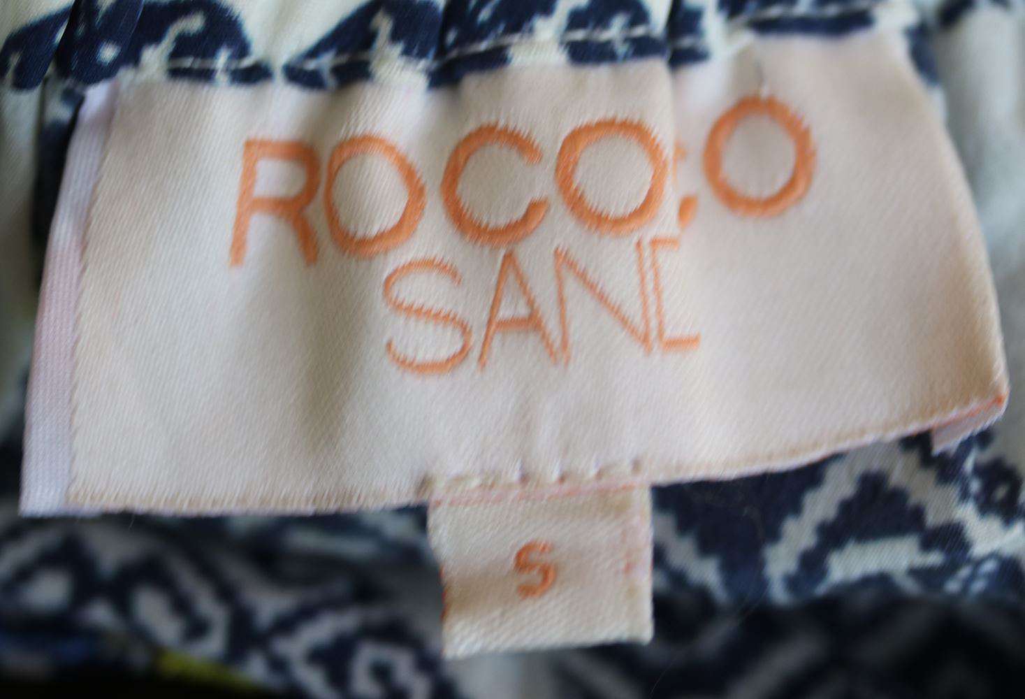 ROCOCO SAND EMBROIDERED SILK SHORTS SMALL - Image 4