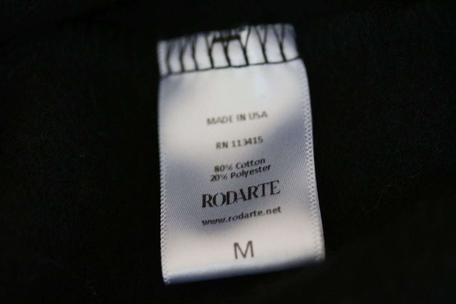 RODARTE LONG-SLEEVE EMBROIDERED HOODIE MEDIUM - Image 8