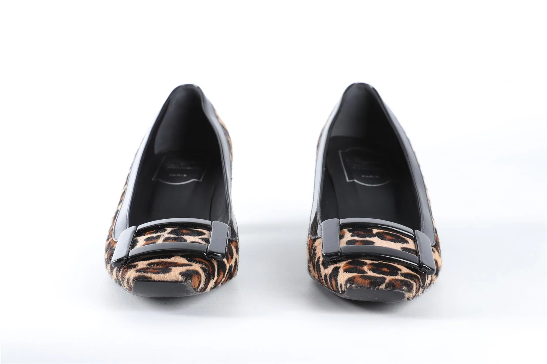 ROGER VIVIER BROWN CALF HAIR PUMPS EU 37 UK 4 US 7 - Image 3