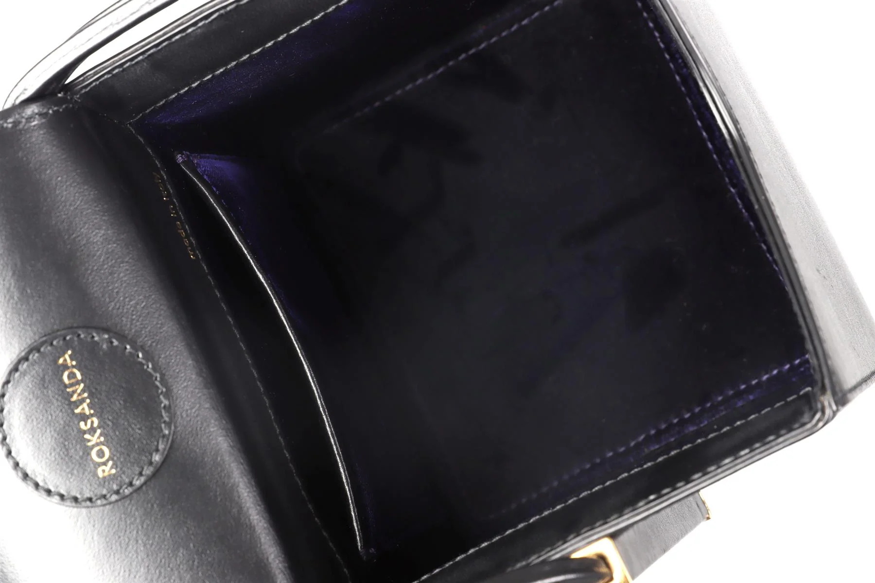 ROKSANDA BLACK BOX LEATHER CLUTCH - Image 10