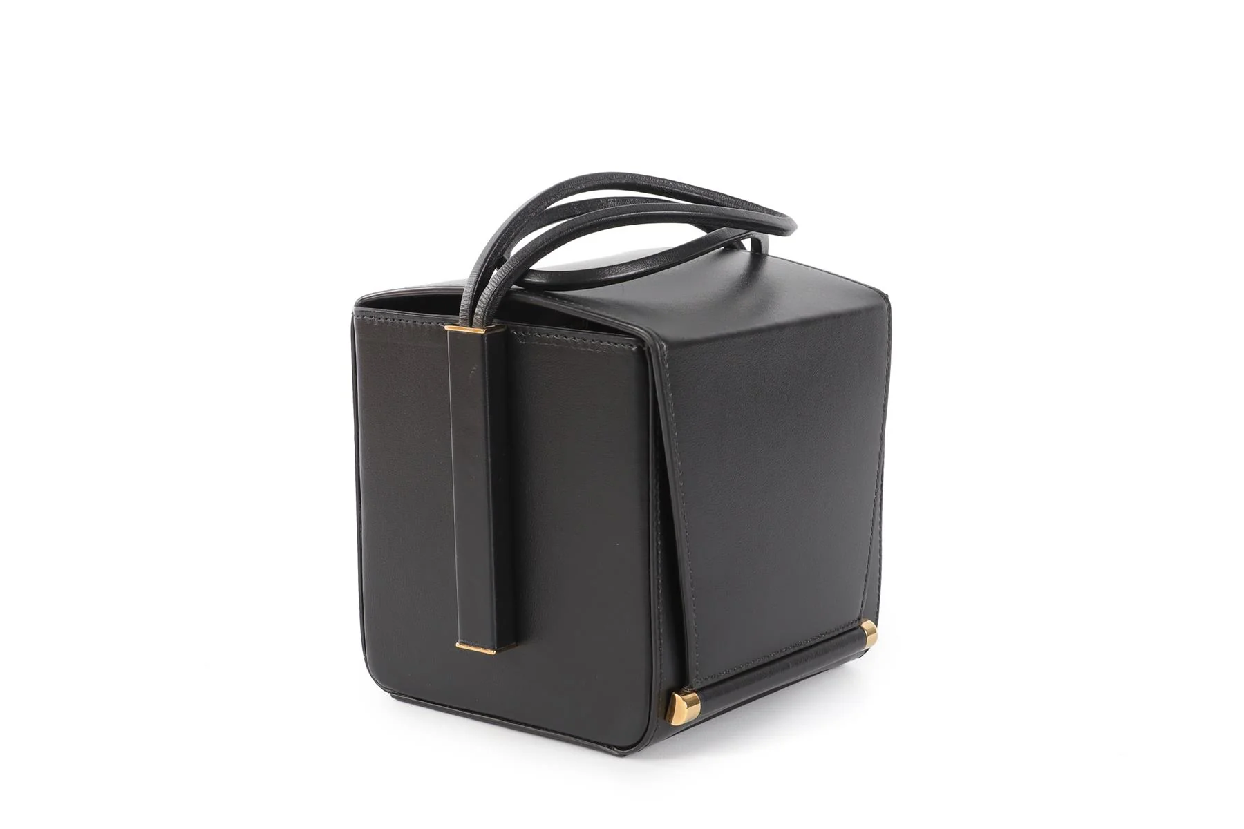 ROKSANDA BLACK BOX LEATHER CLUTCH - Image 3