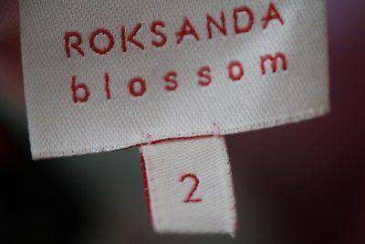 ROKSANDA BLOSSOM GIRLS SILK GRAPHIC DRESS 2 YEARS - Image 3