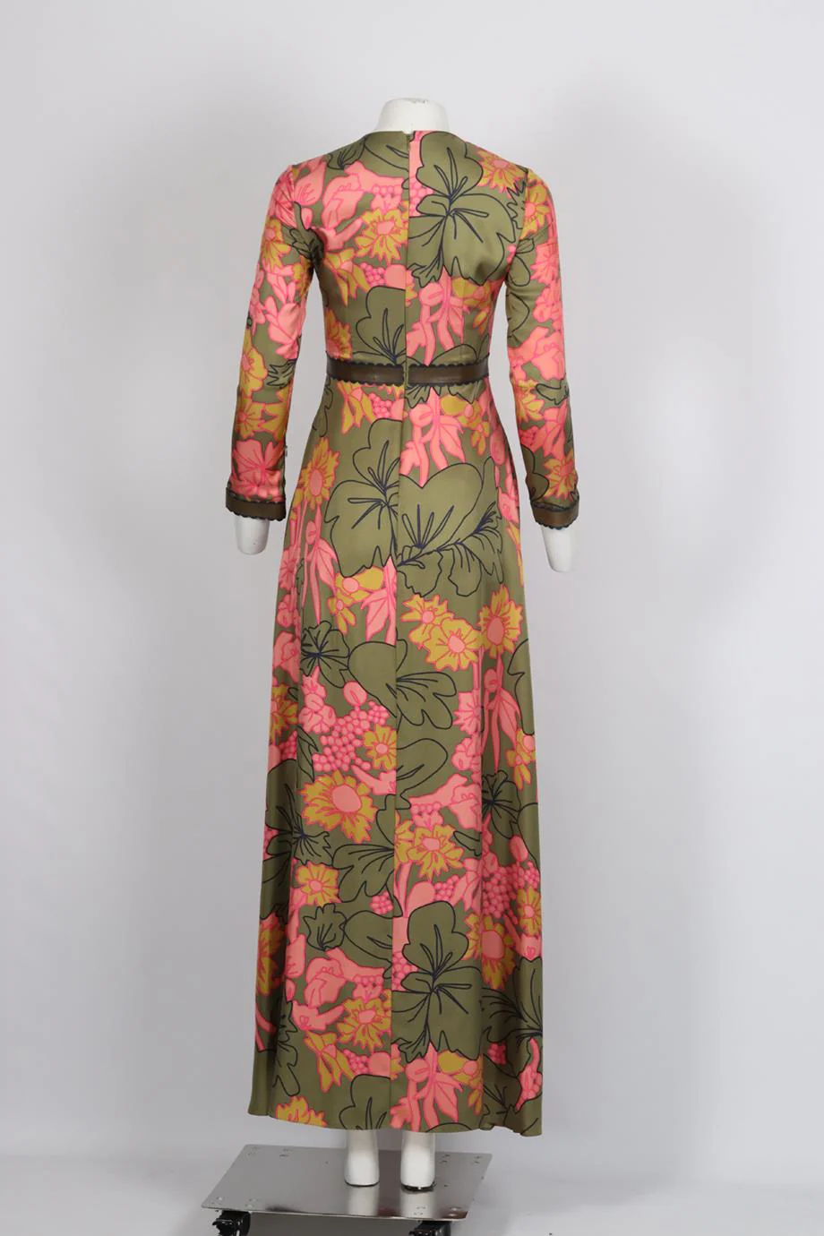 ROKSANDA FLORAL PRINT SILK MAXI DRESS UK 8 - Image 4