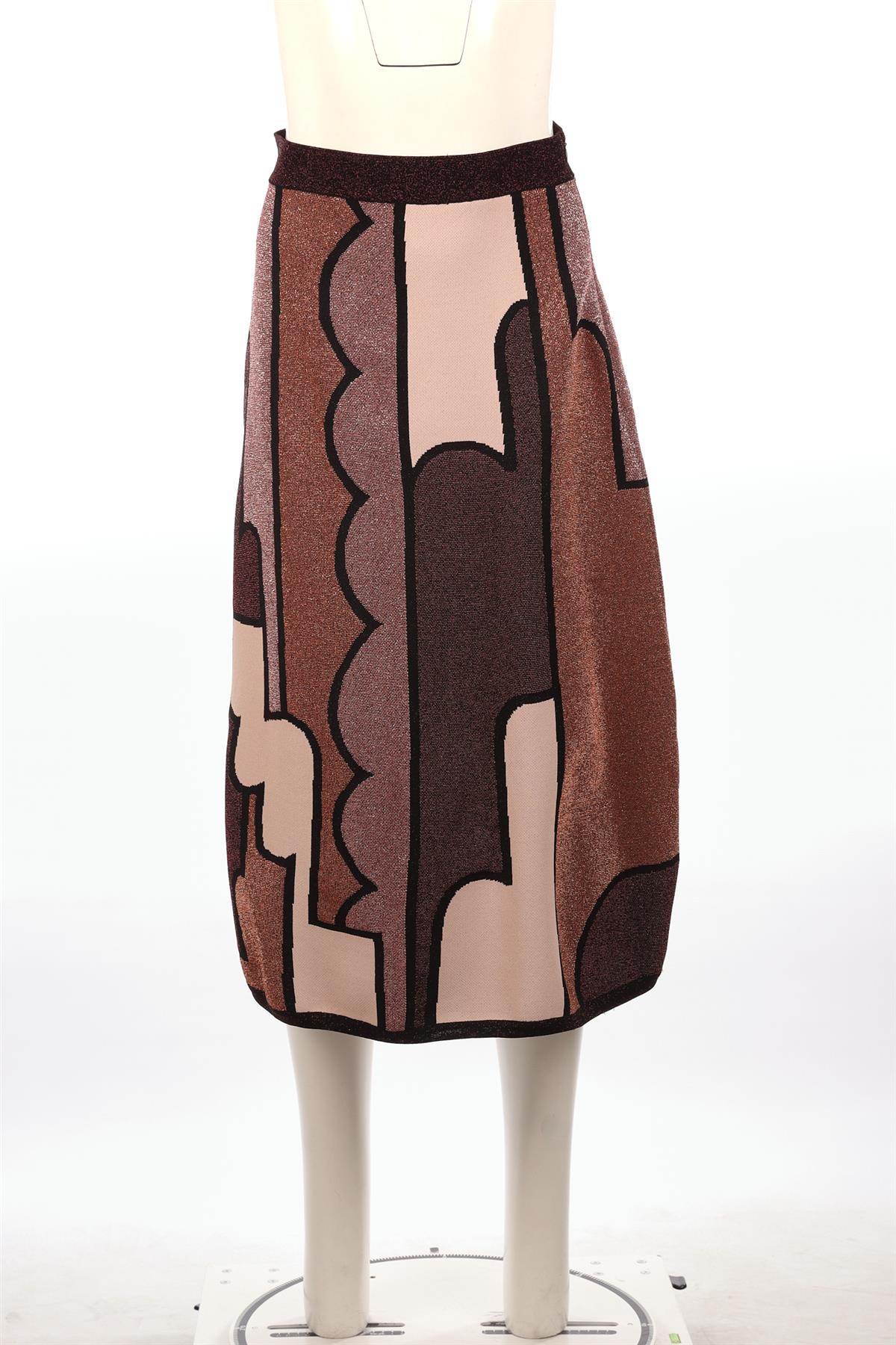 ROKSANDA MULTI KNIT MIDI SKIRT SMALL - Image 2