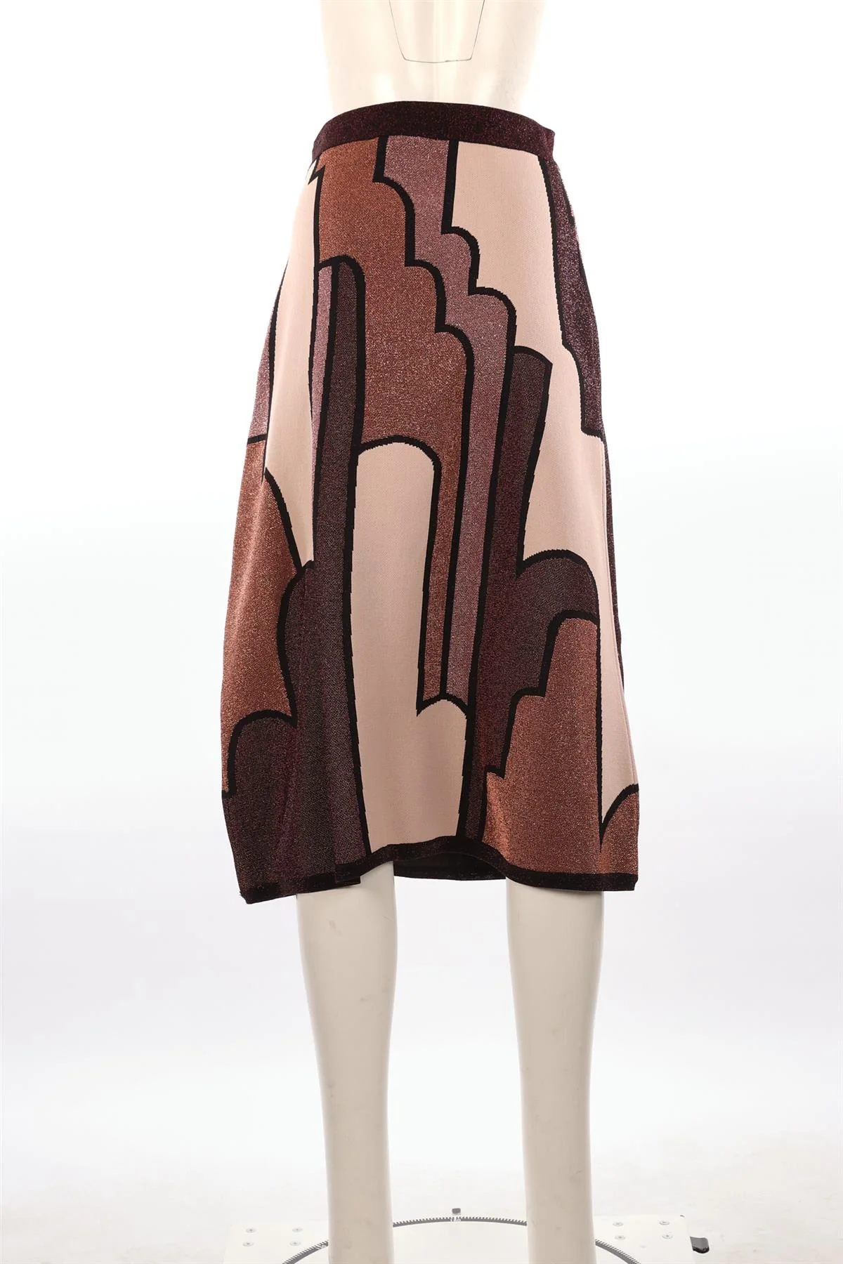 ROKSANDA MULTI KNIT MIDI SKIRT SMALL - Image 4
