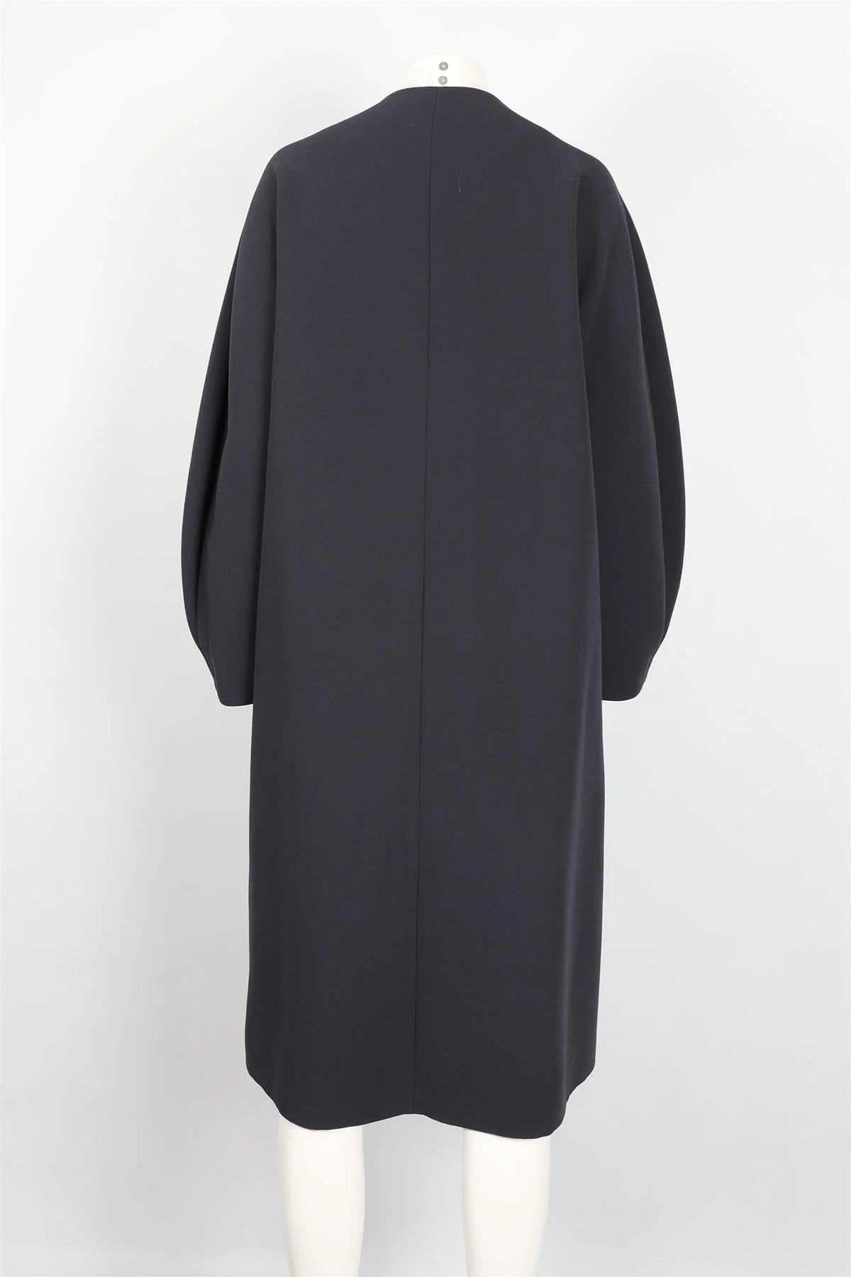 ROKSANDA NAVY CREPE COAT XSMALL - Image 4