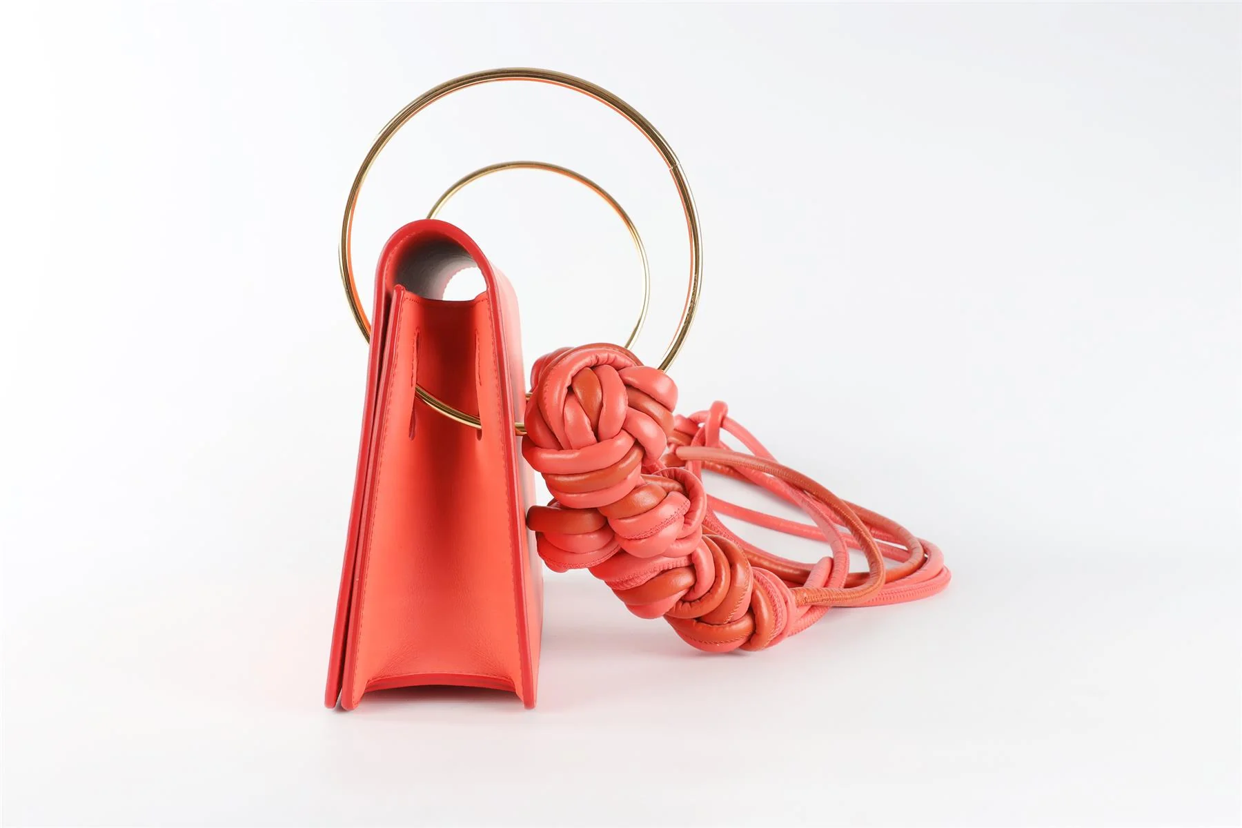 ROKSANDA ORANGE DIA LEATHER SHOULDER BAG - Image 5