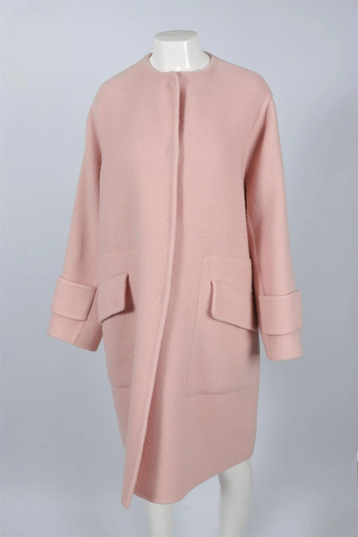 ROKSANDA PINK WOOL COAT SMALL - Image 2