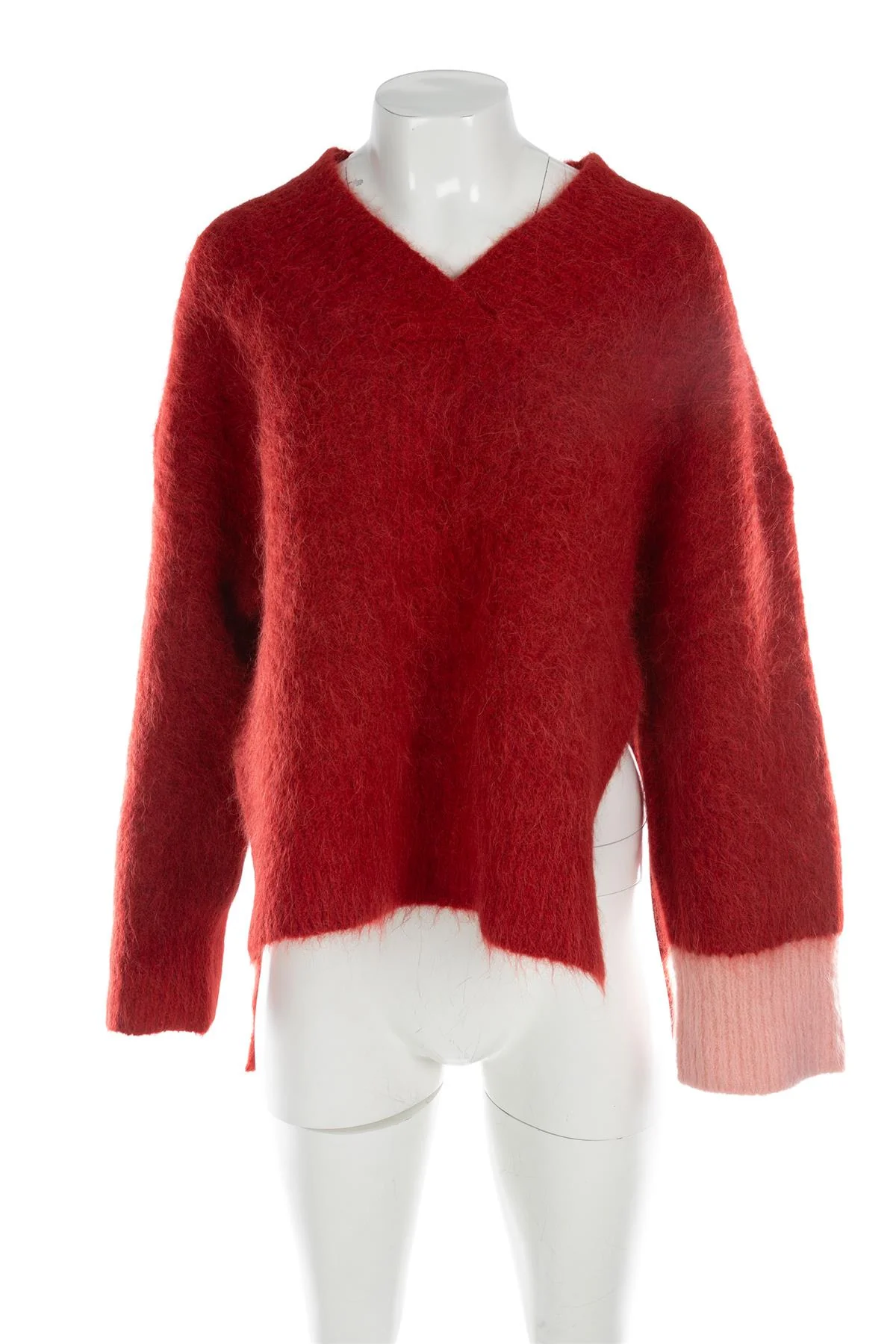 ROKSANDA RED ALPACA SWEATER SMALL - Image 2