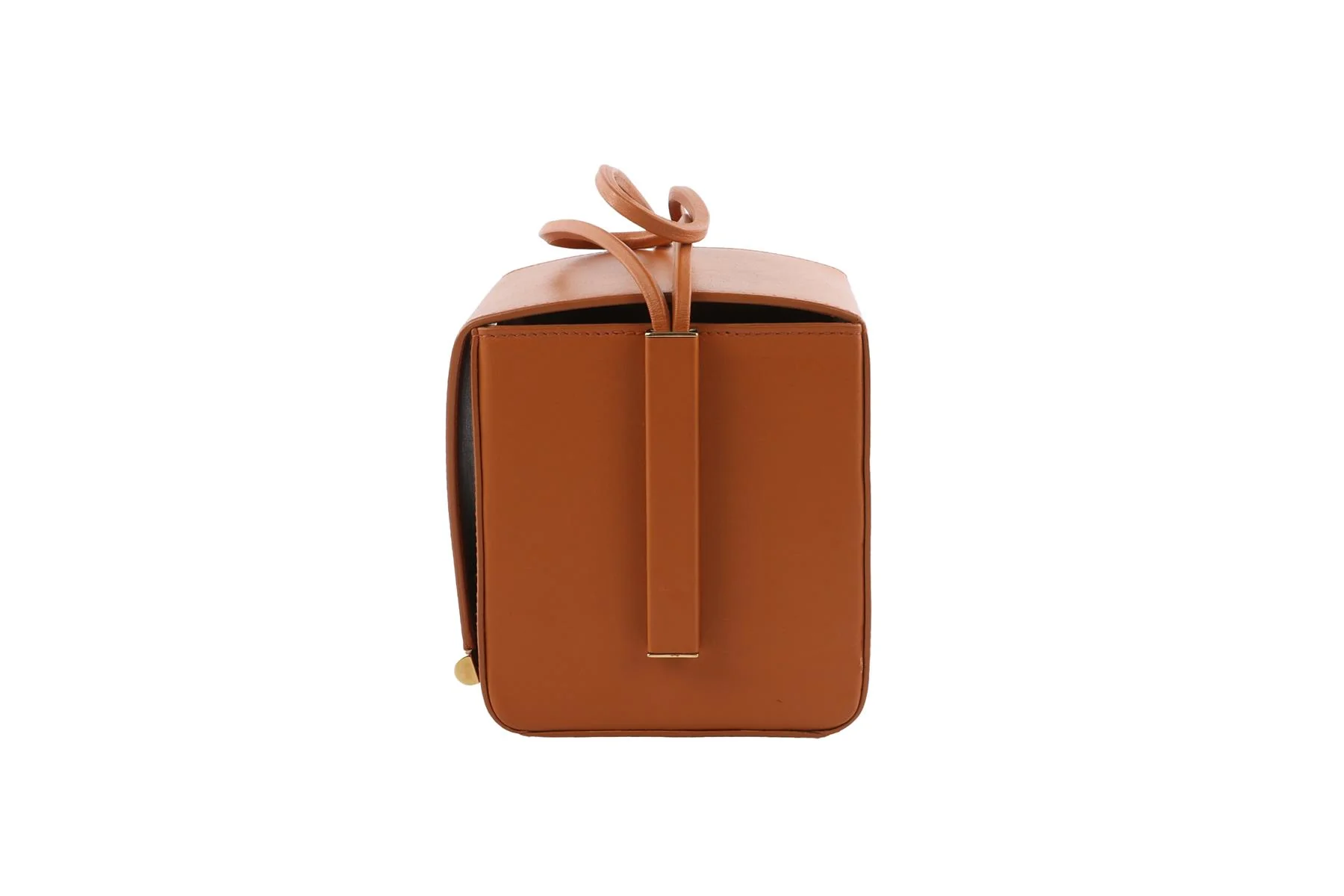ROKSANDA TAN BOX LEATHER CLUTCH - Image 5