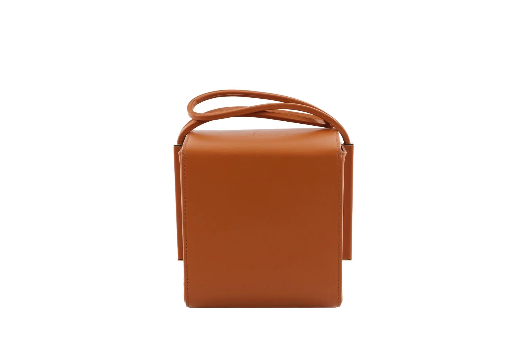 ROKSANDA TAN BOX LEATHER CLUTCH - Image 6