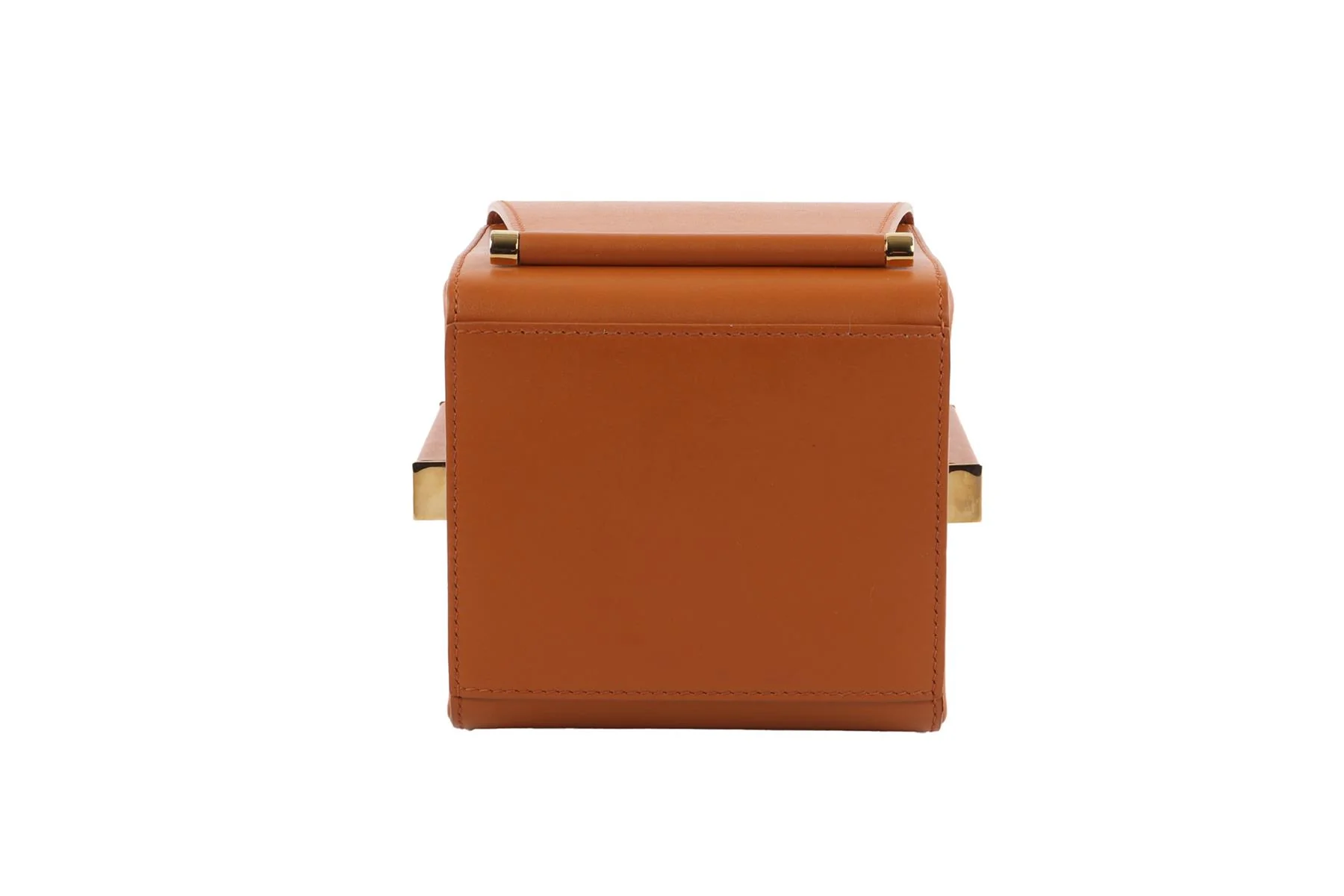 ROKSANDA TAN BOX LEATHER CLUTCH - Image 7