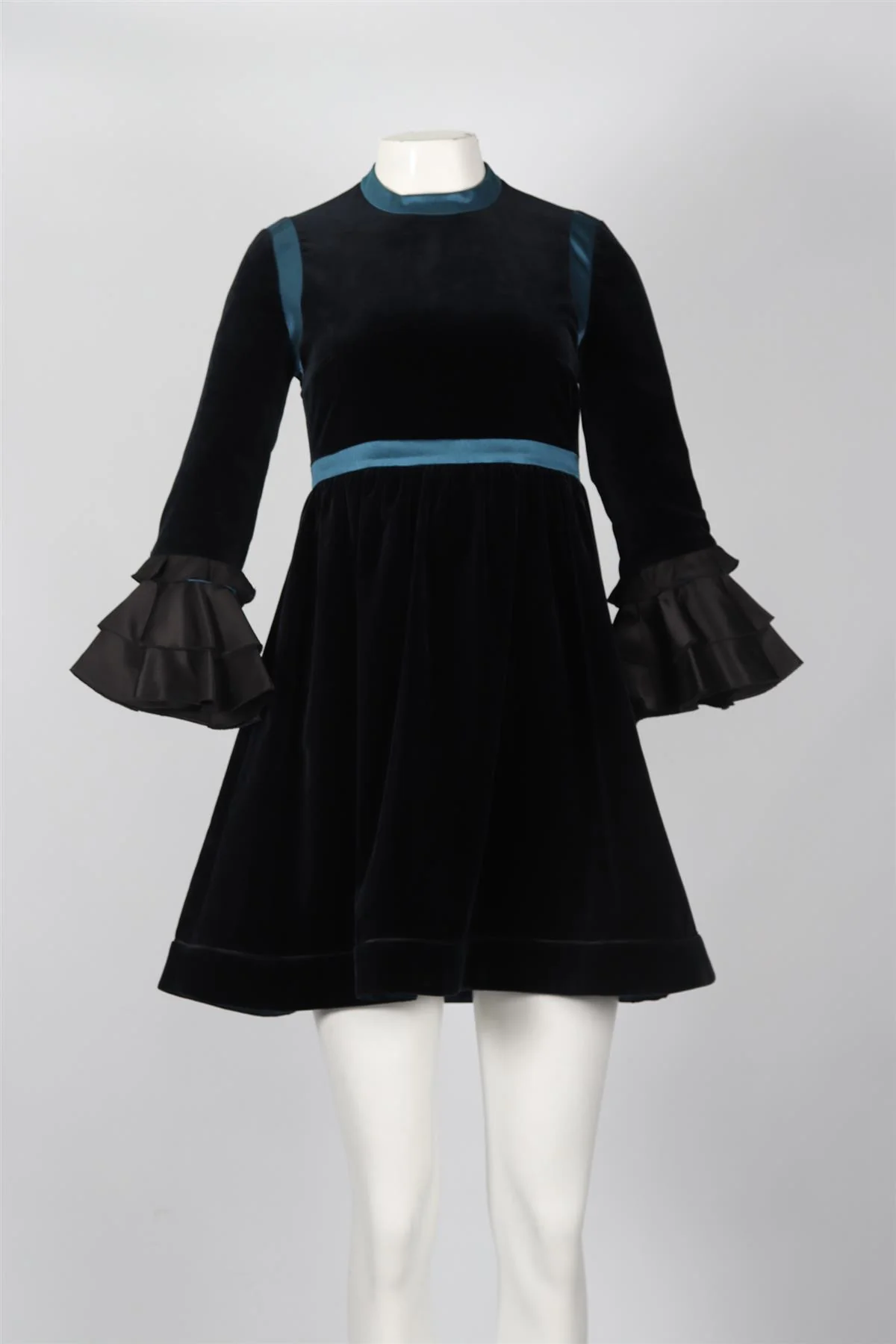 ROKSANDA VELVET MINI DRESS UK 8 - Image 2