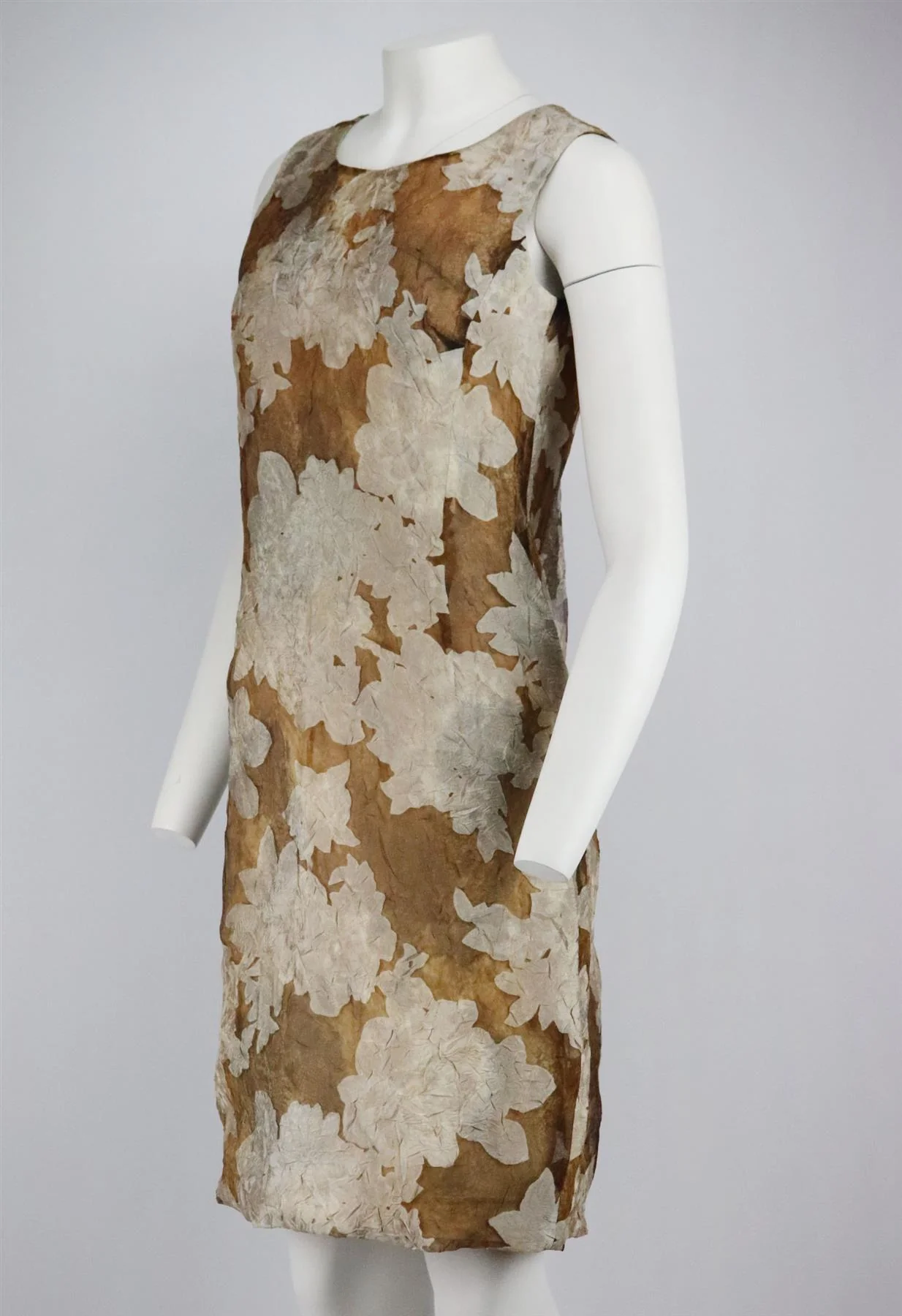 ROLAND KLEIN VINTAGE TEXTURED ORGANZA DRESS UK 12 - Image 3