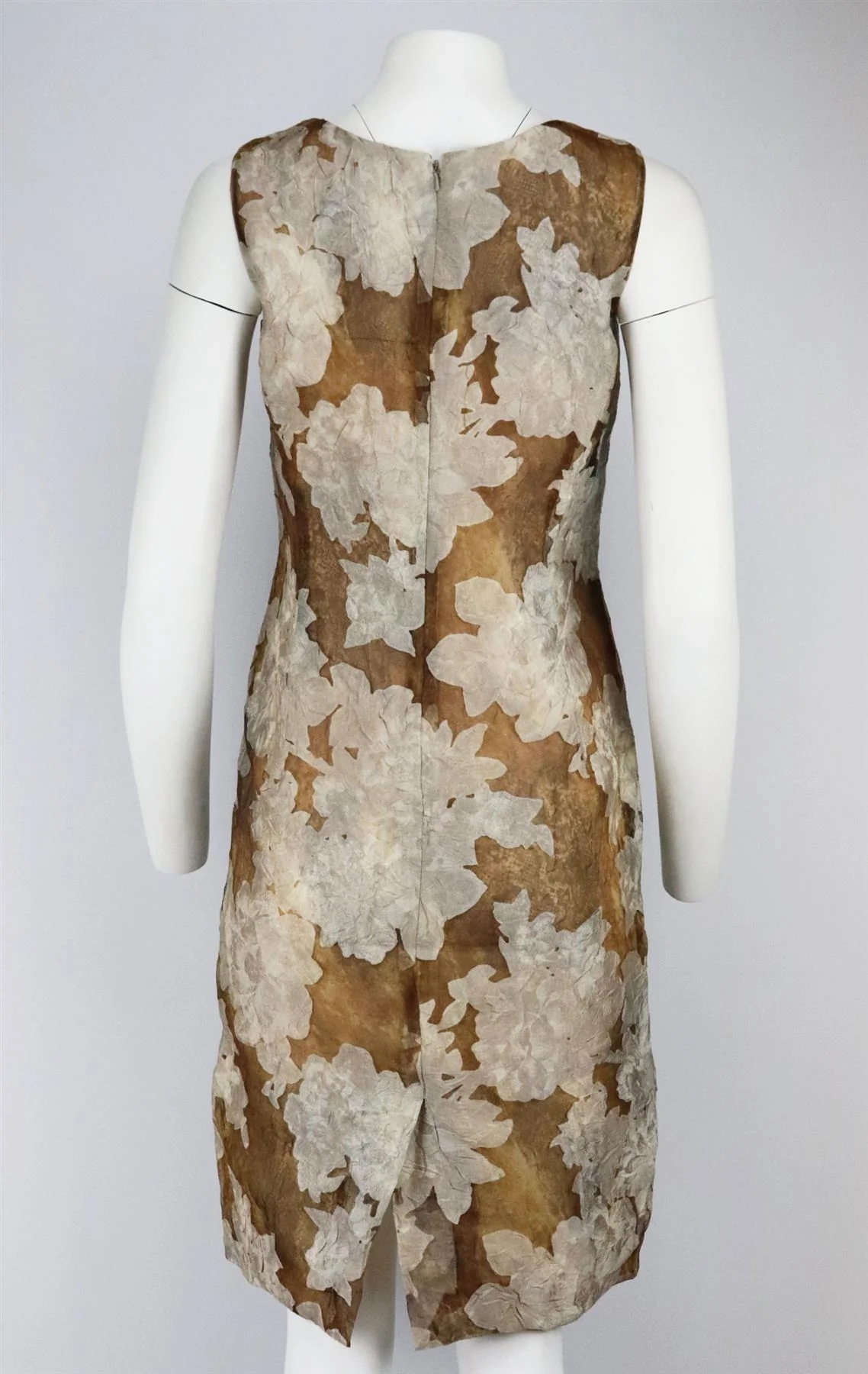 ROLAND KLEIN VINTAGE TEXTURED ORGANZA DRESS UK 12 - Image 4