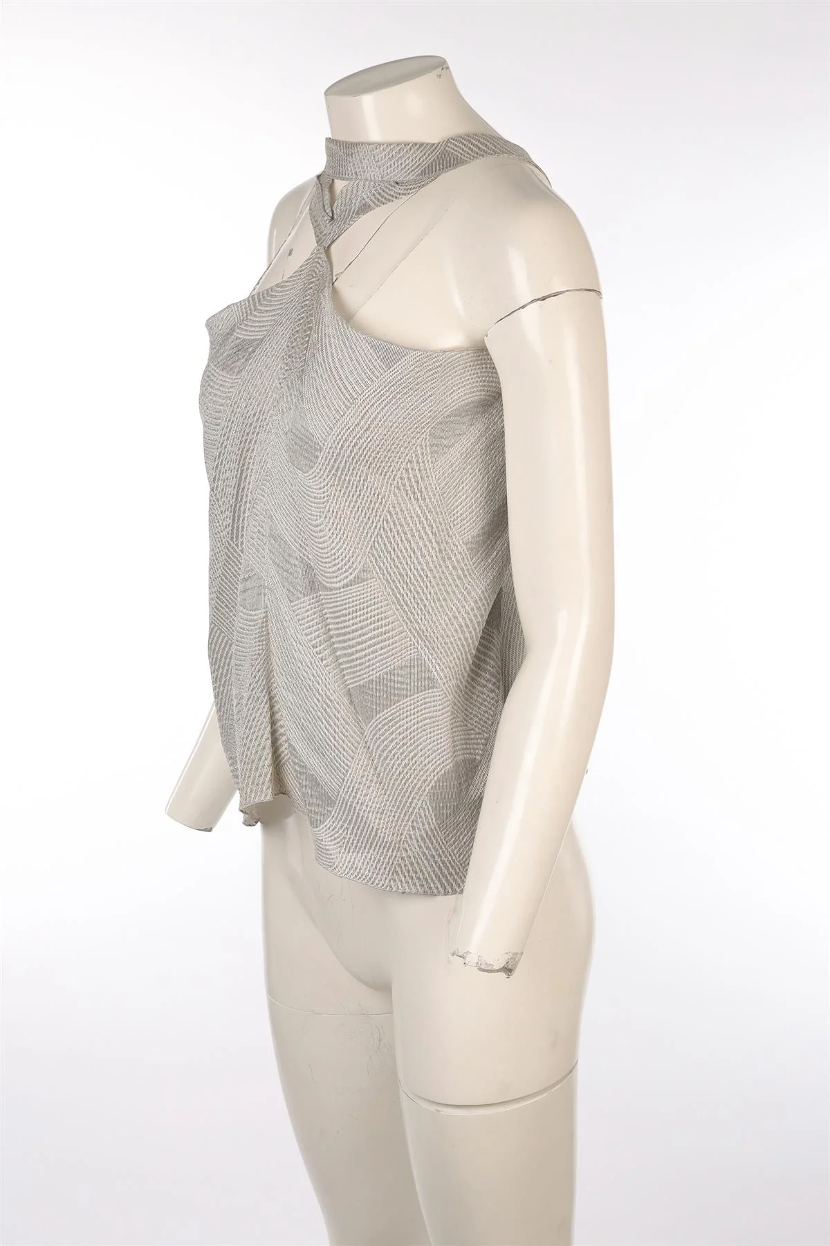 ROLAND MOURET GREY TOP UK 6 - Image 3