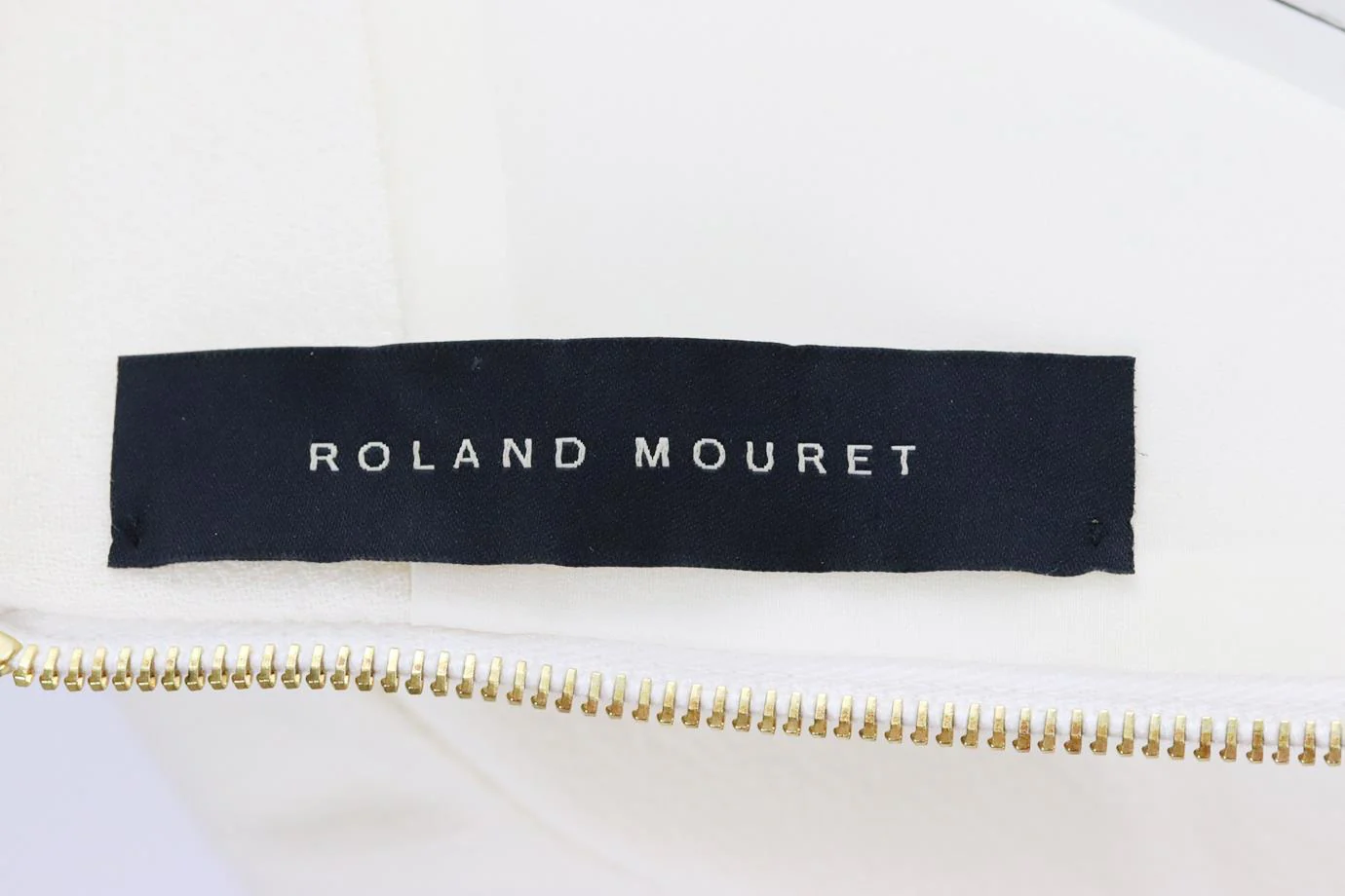 ROLAND MOURET STRETCH WOOL MIDI DRESS UK 10 - Image 5