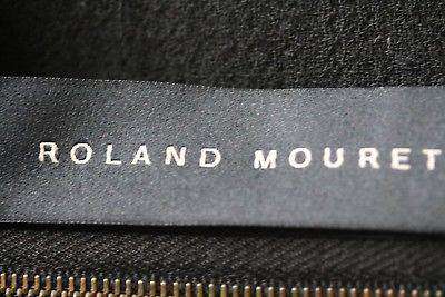 ROLAND MOURET WATSON SLEEVELESS WOOL CREPE DRESS UK 10 - Image 6