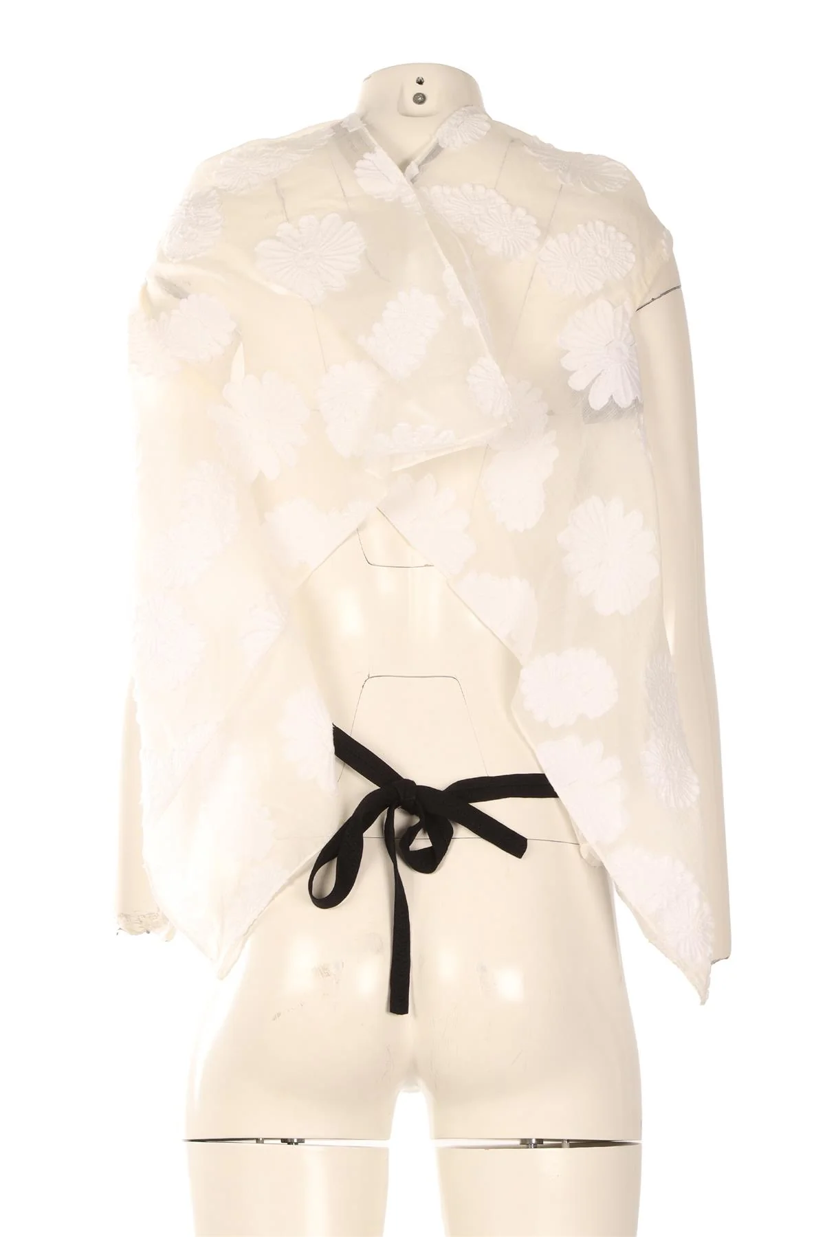 ROLAND MOURET WHITE COTTON TOP UK 8 - Image 4
