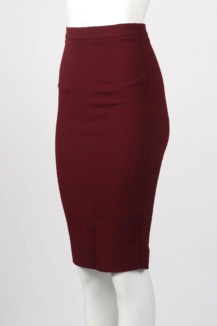 ROLAND MOURET WOOL BLEND MIDI SKIRT UK 8 - Image 3