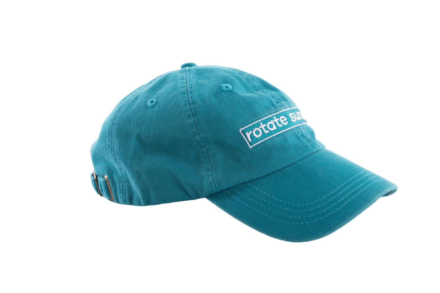 ROTATE BIRGER CHRISTENSEN BLUE COTTON BASEBALL CAP ONE SIZE - Image 2