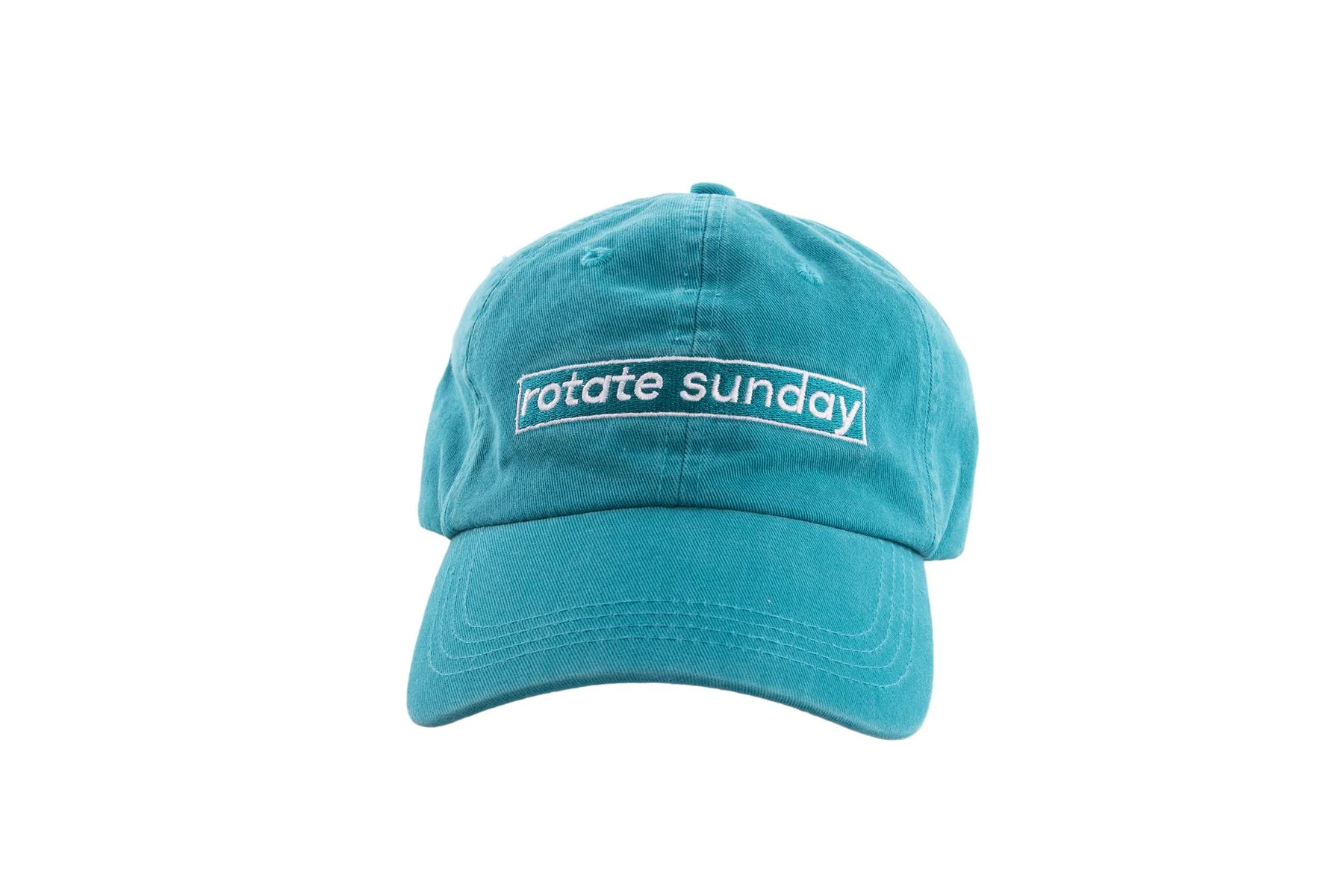 ROTATE BIRGER CHRISTENSEN BLUE COTTON BASEBALL CAP ONE SIZE - Image 3