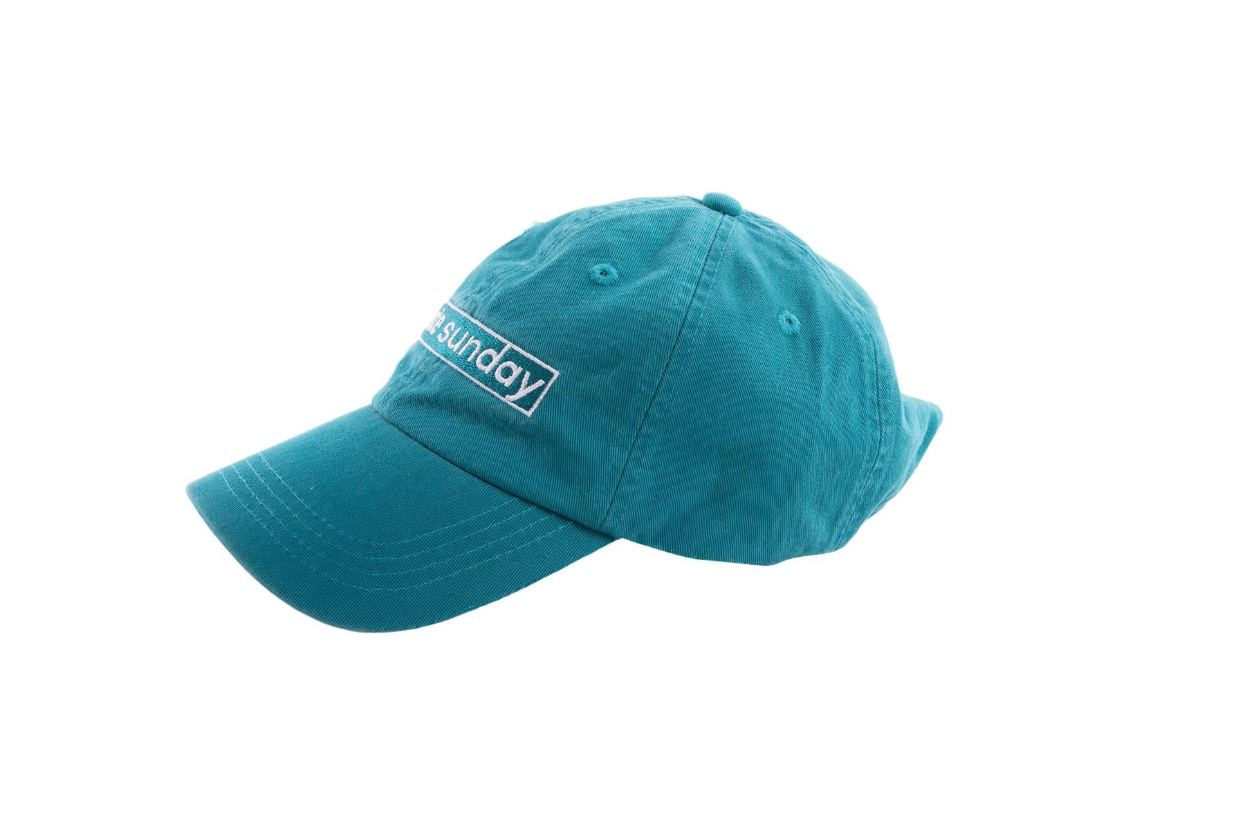 ROTATE BIRGER CHRISTENSEN BLUE COTTON BASEBALL CAP ONE SIZE - Image 4