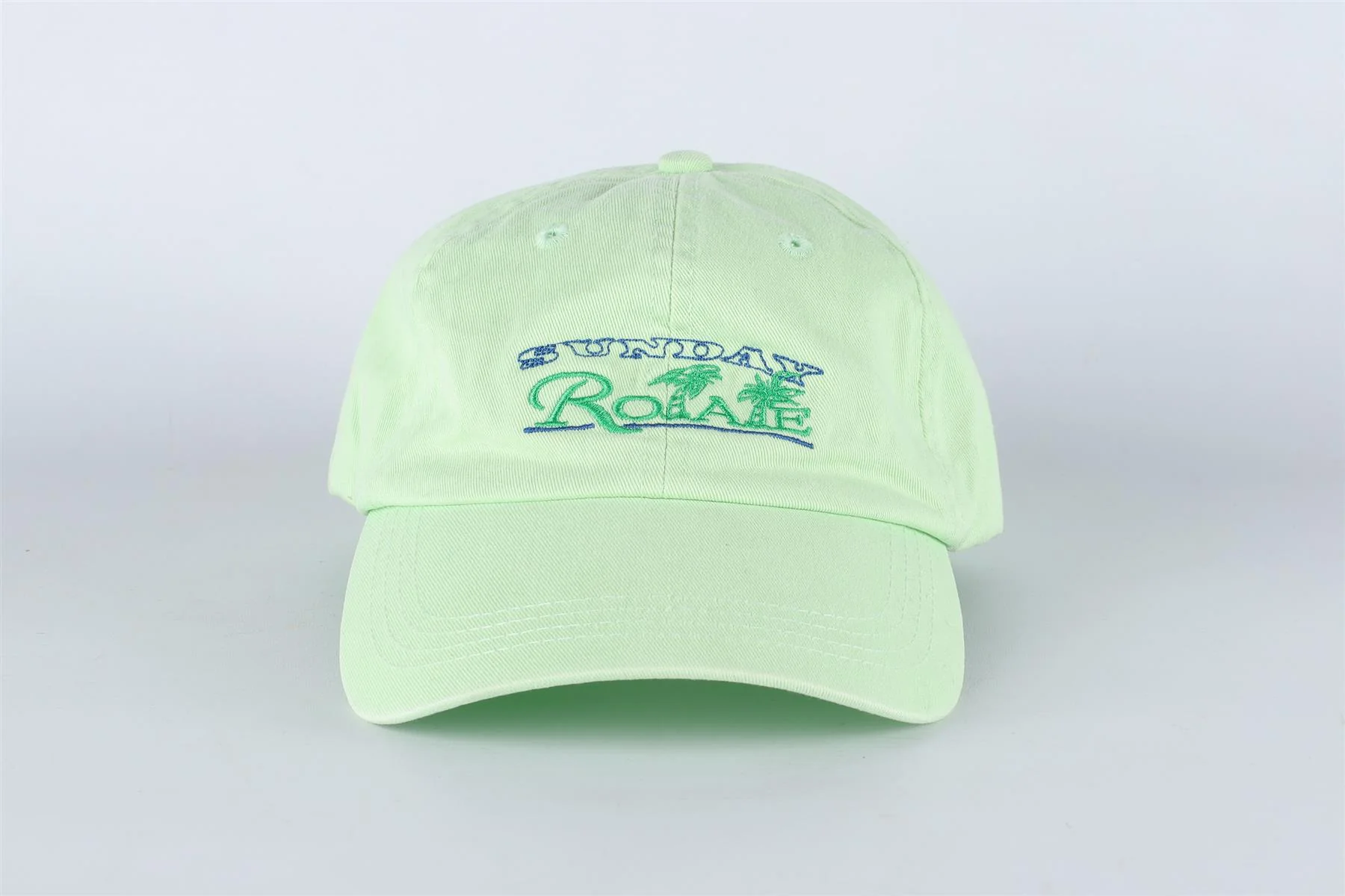ROTATE BIRGER CHRISTENSEN GREEN COTTON BASEBALL CAP ONE SIZE - Image 3