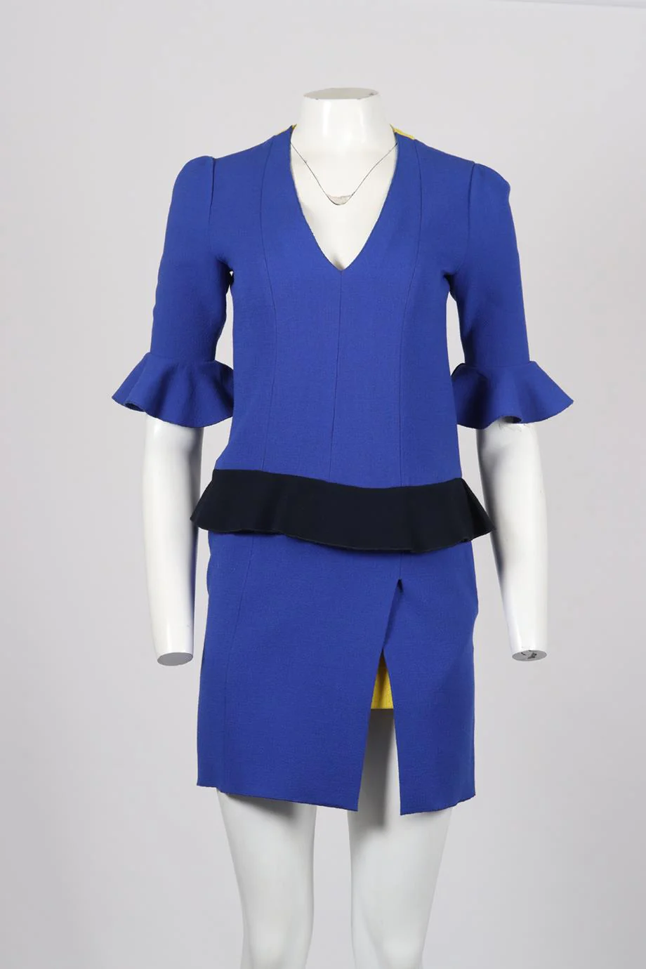 ROXSANDA WOOL MINI DRESS UK 8 - Image 2