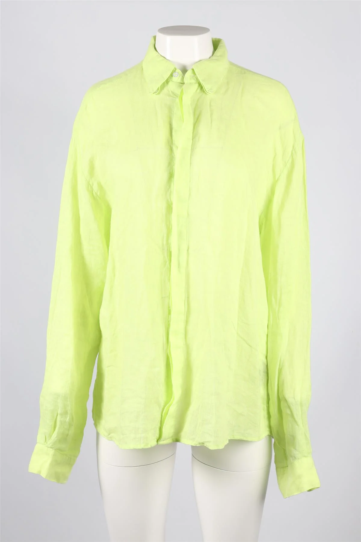 RTA YELLOW LINEN SHIRT XSMALL - Image 2