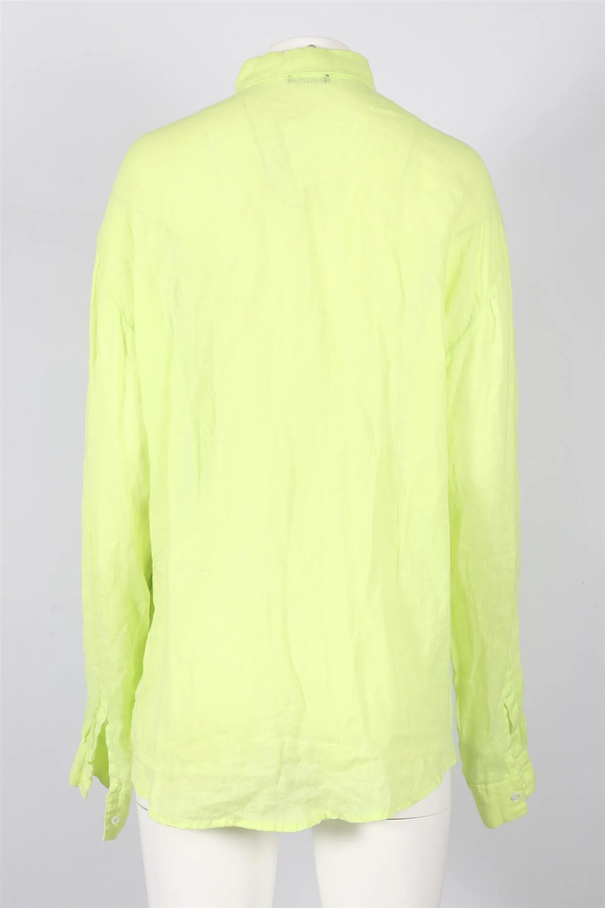RTA YELLOW LINEN SHIRT XSMALL - Image 4