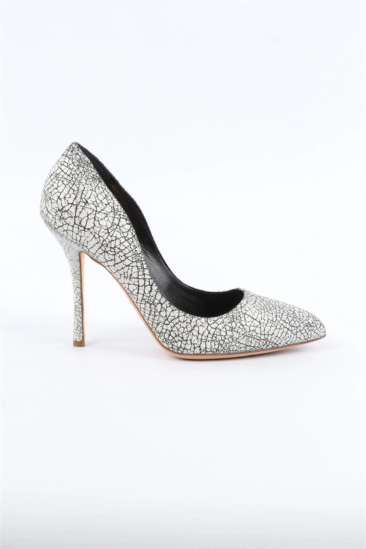 RUPERT SANDERSON WHITE LEATHER PUMPS EU 38 UK 5 US 8 - Image 2