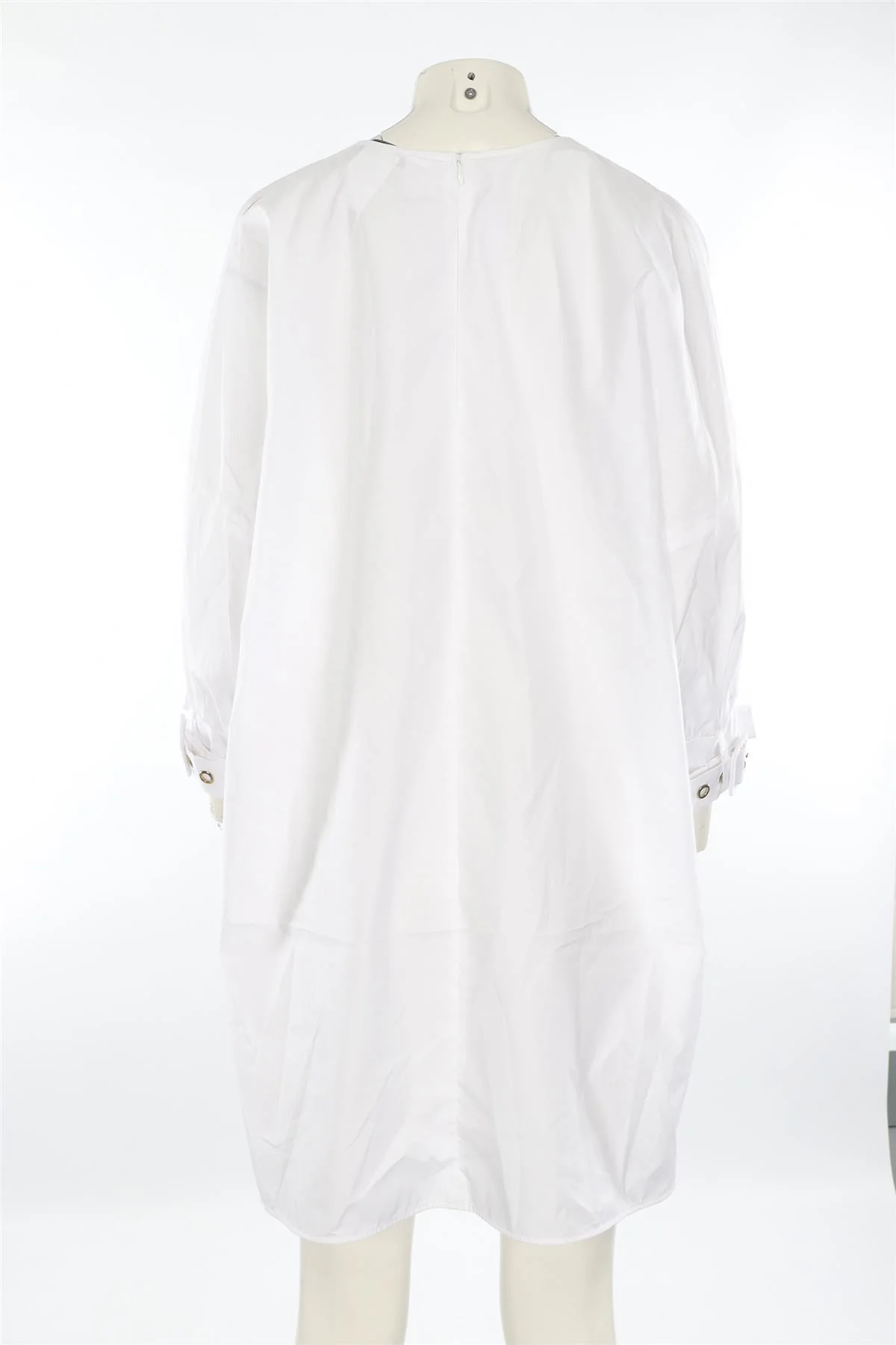 S MAX MARA WHITE COTTON TOP UK 8 - Image 4
