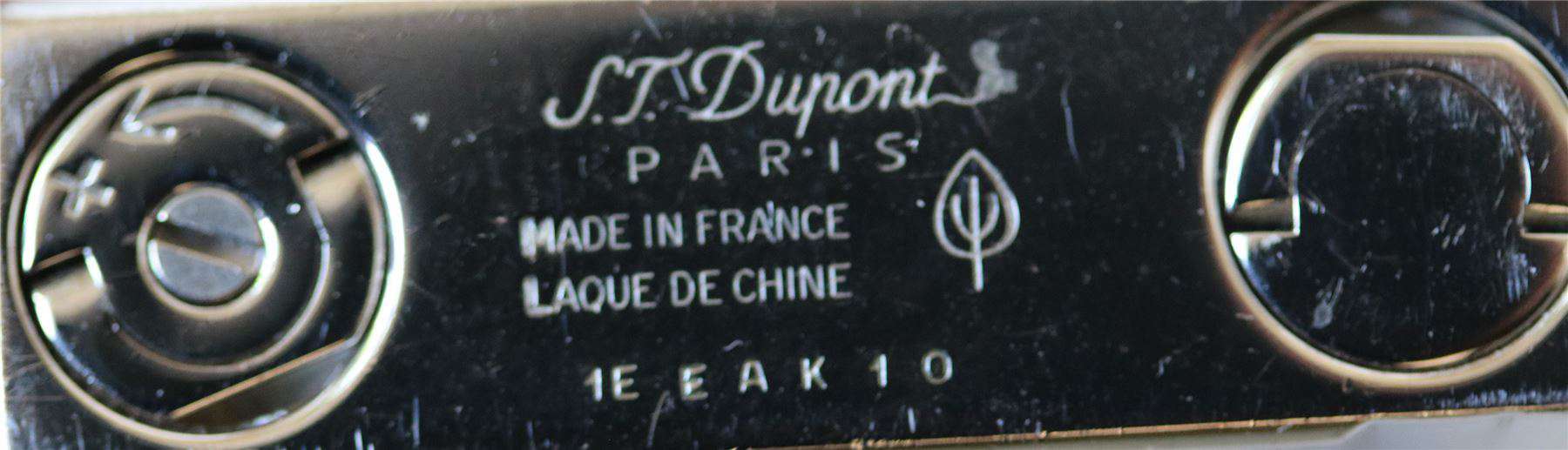 S.T. DUPONT GATSBY PALLADIUM FINISH NATURAL LACQUER LIGHTER - Image 4