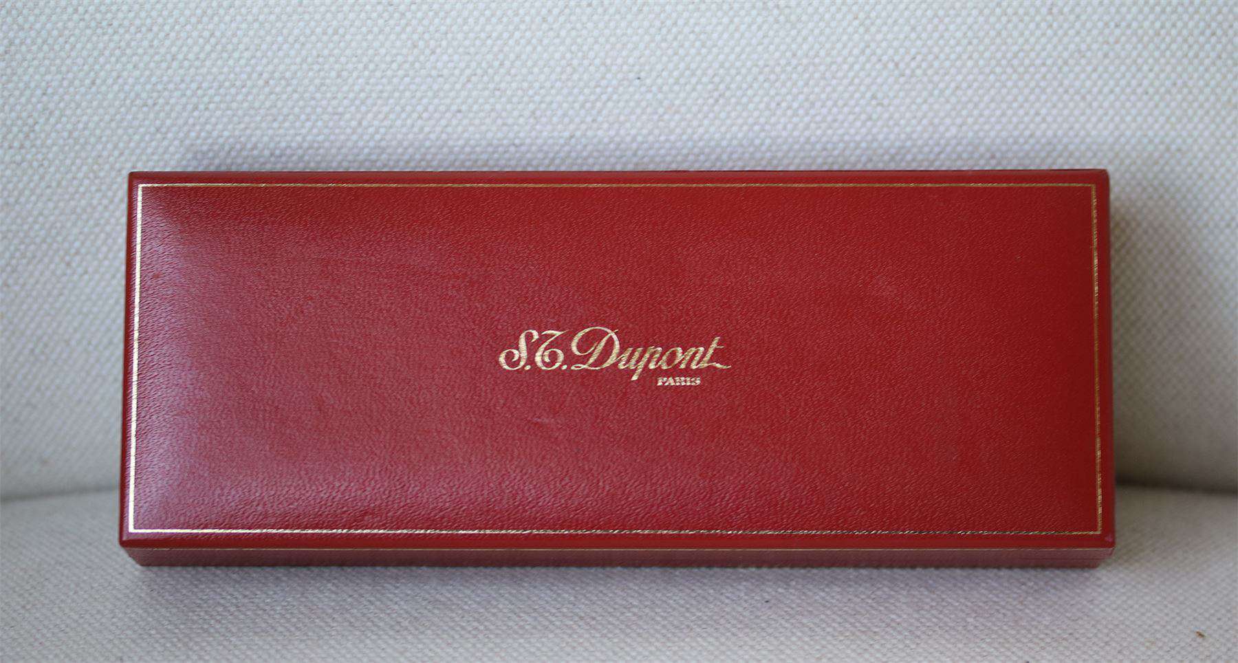 S.T. DUPONT SILVER AND GOLD PLATED BALLPOINT PEN - Image 4