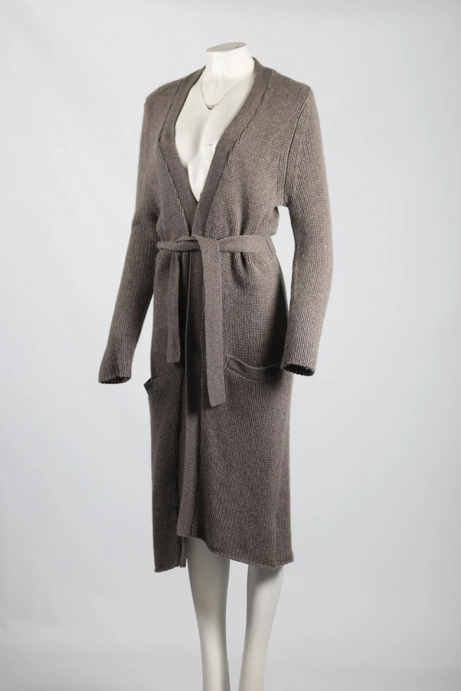 SABLYN BELTED CASHMERE CARDIGAN LARGE - Image 3