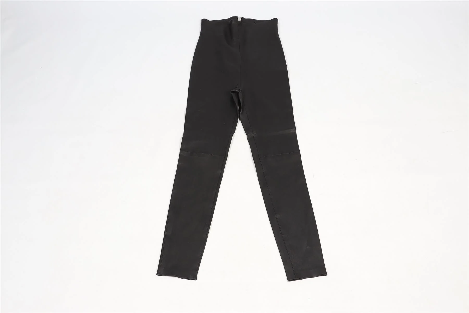 SABLYN BLACK LEATHER LEGGINGS LARGE - Image 3