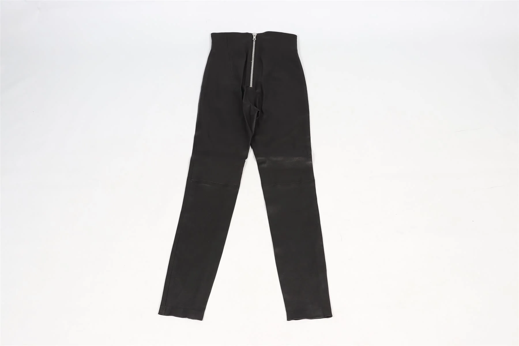 SABLYN BLACK LEATHER LEGGINGS LARGE - Image 5