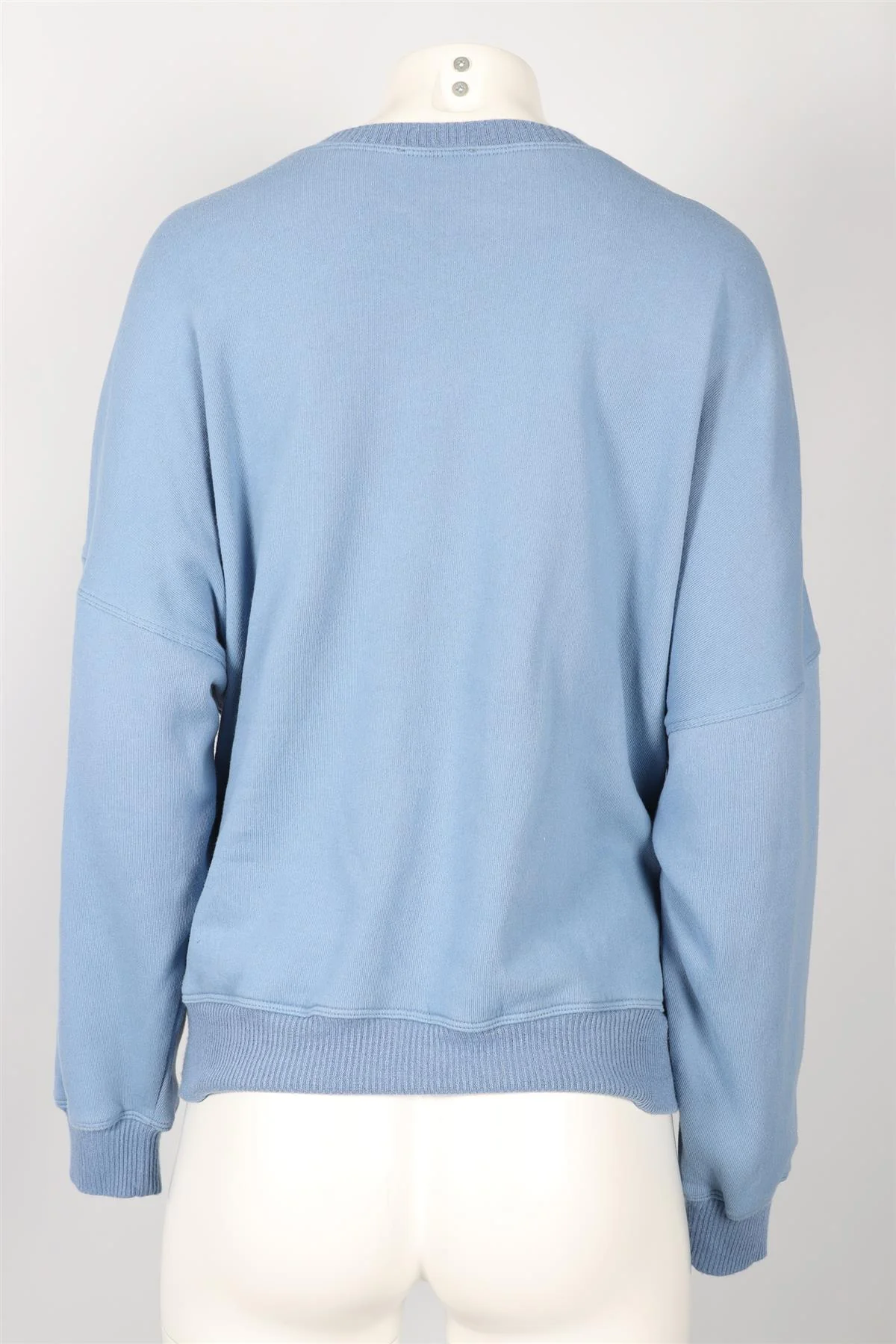 SABLYN BLUE JERSEY SWEATSHIRT SMALL - Image 4