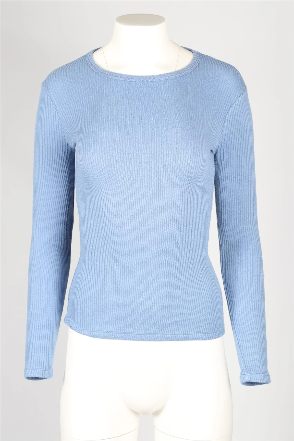 SABLYN BLUE KNIT TOP SMALL - Image 2