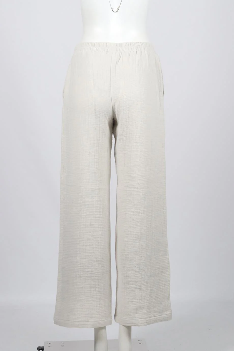 SABLYN COTTON BLEND WIDE LEG PANTS XSMALL - Image 4