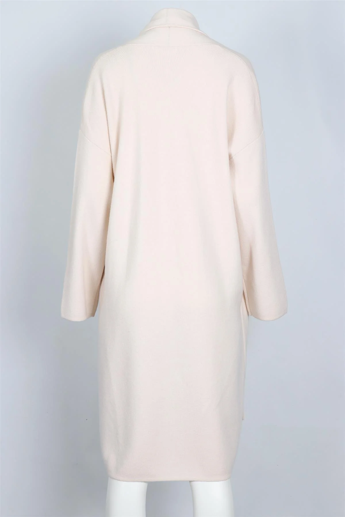 SABLYN CREAM CASHMERE AND WOOL BLEND CARDIGAN MEDIUM - Image 4