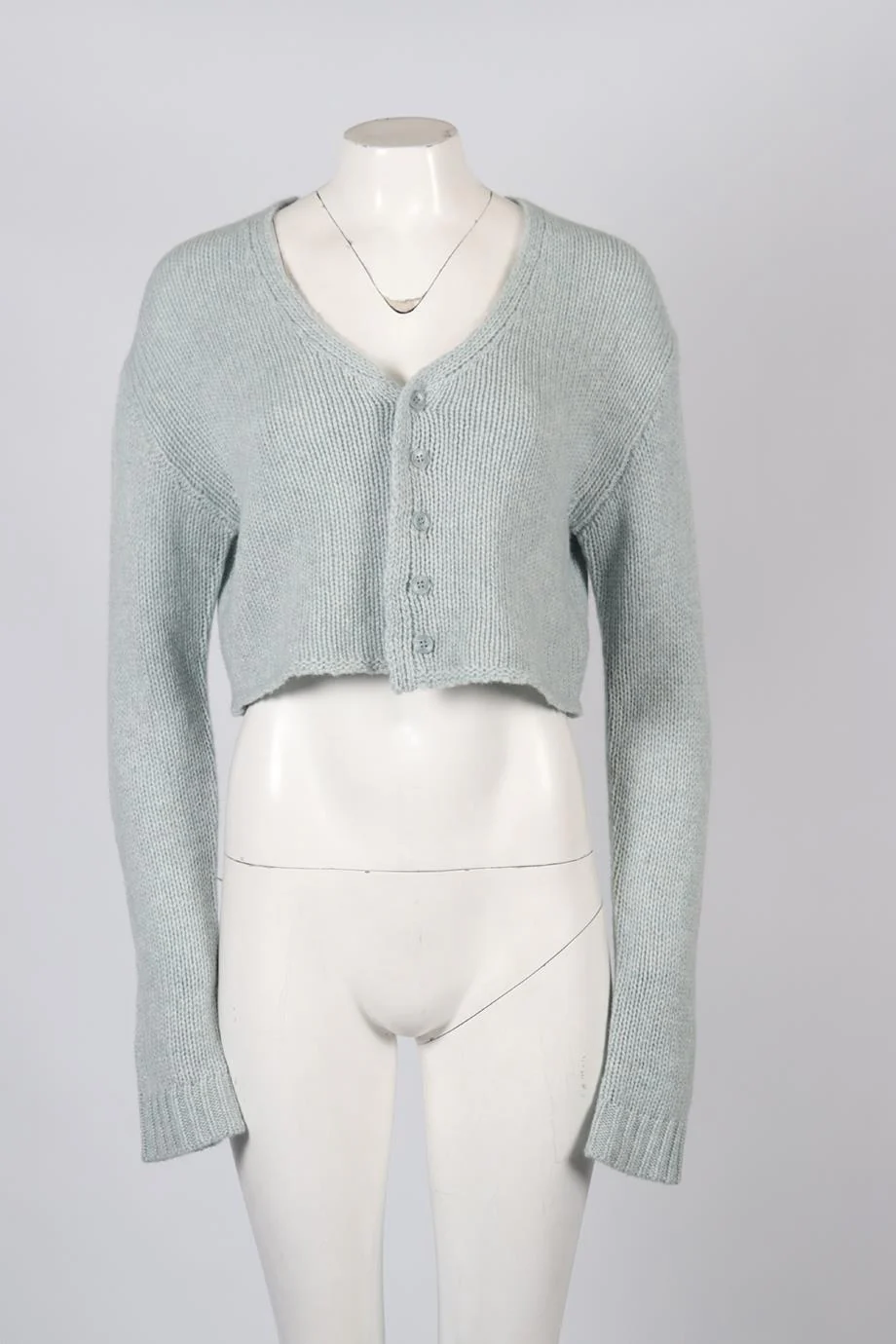 SABLYN CROPPED CASHMERE CARDIGAN SMALL - Image 2